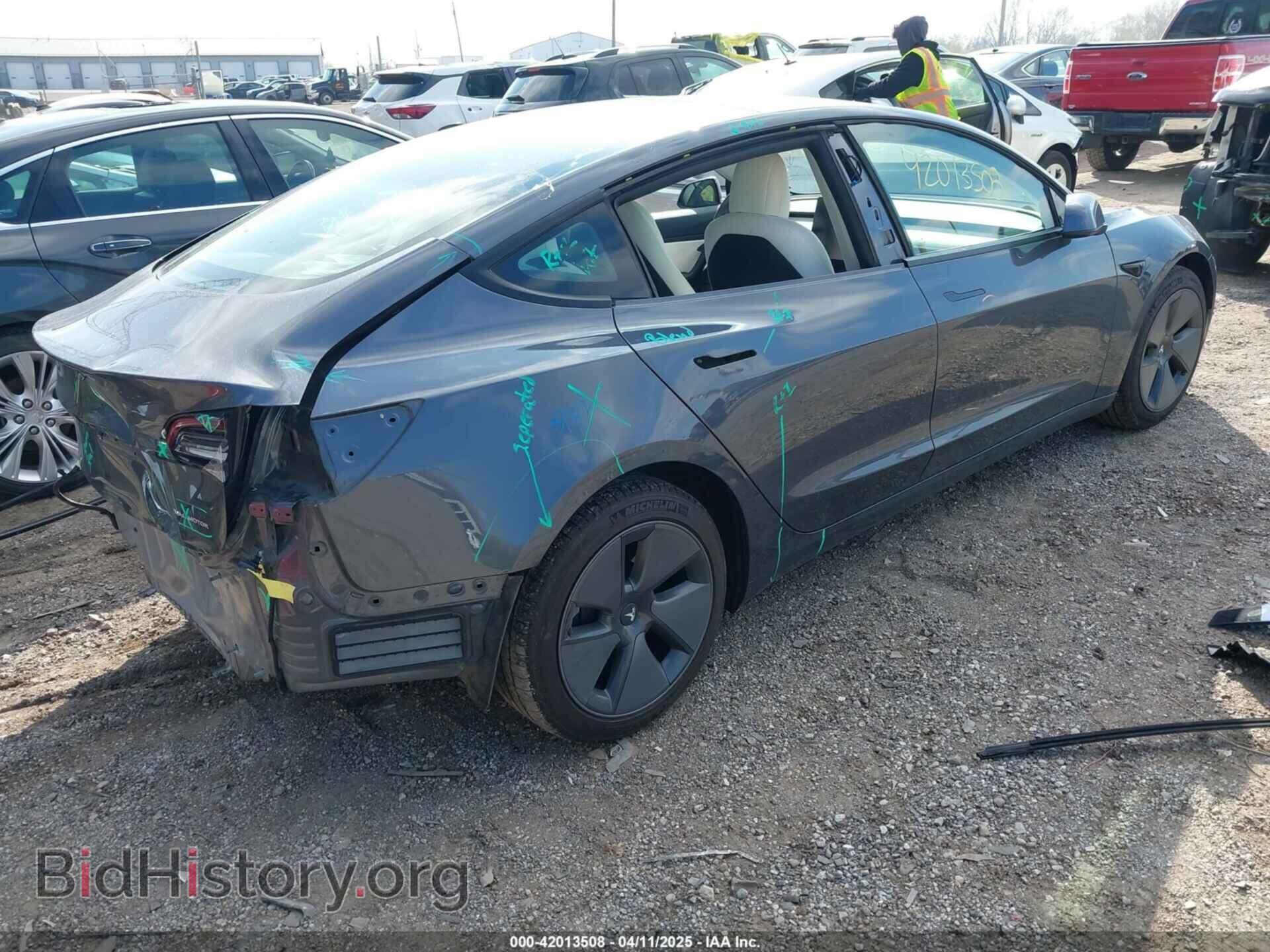 2021 TESLA MODEL 3 - VIN: 5YJ3E1EB0MF903058 - Фото 4