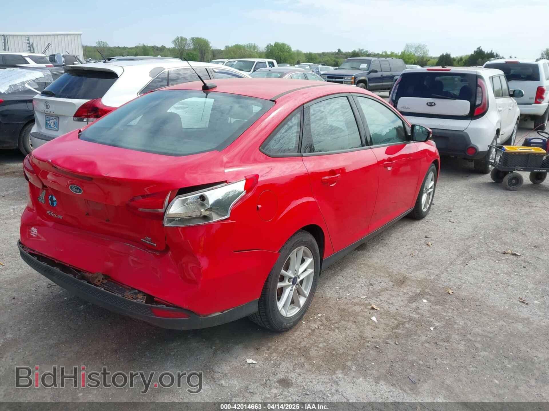 2015 FORD FOCUS - VIN: 1FADP3F2XFL351132 - Фото 4
