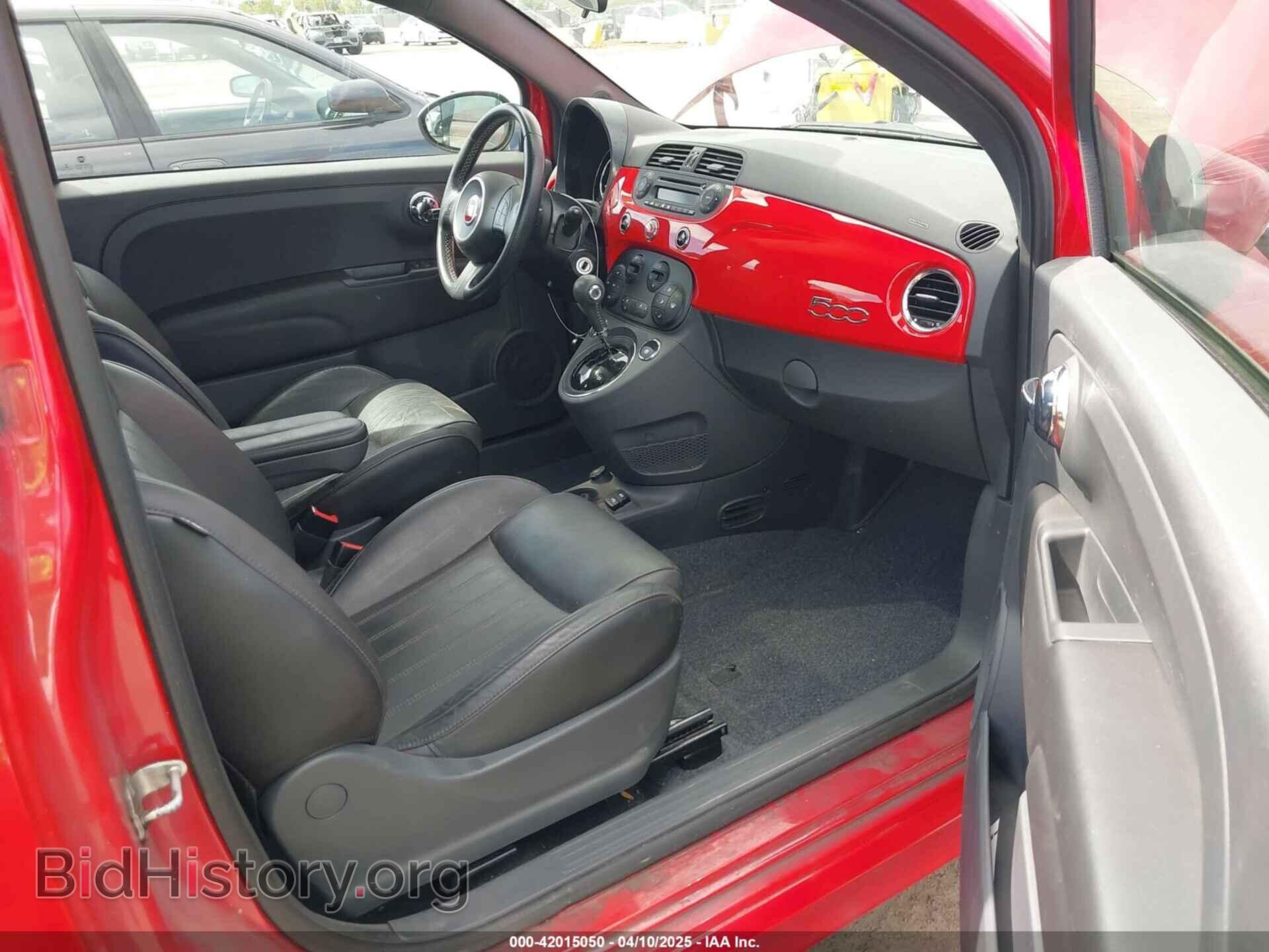 2015 FIAT 500 - VIN: 3C3CFFHH9FT640667 - Фото 5