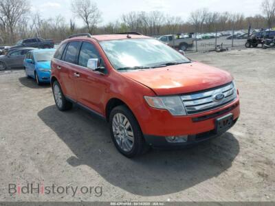2008 Ford EDGE Limited, orange — VIN 2FMDK49C28BA71691, IAAI