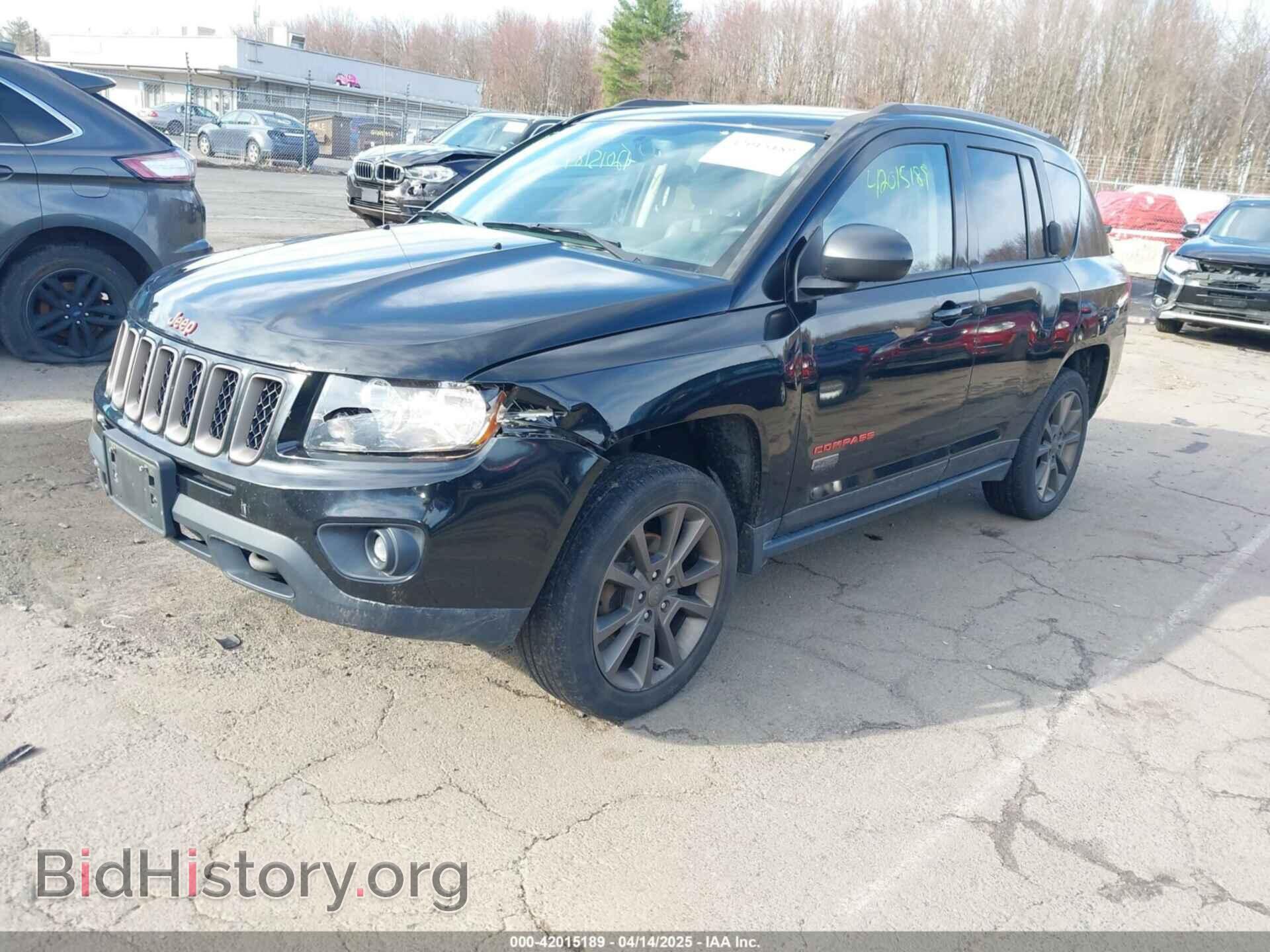 2016 JEEP COMPASS - VIN: 1C4NJDBB4GD729730 - Фото 2