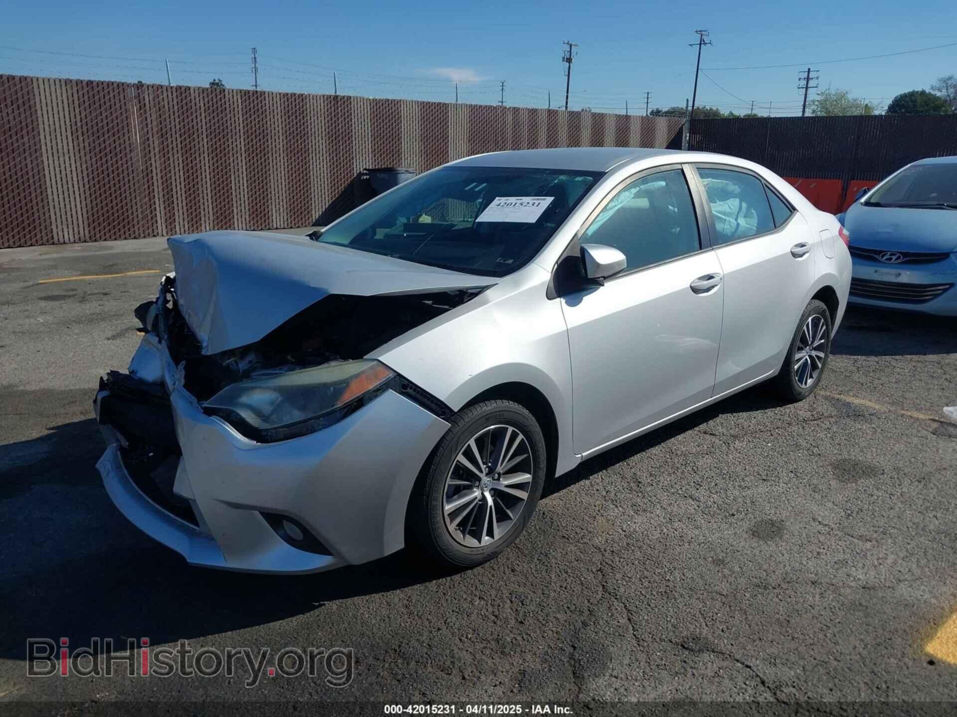 2016 TOYOTA COROLLA - VIN: 5YFBURHE7GP435129 - Фото 2