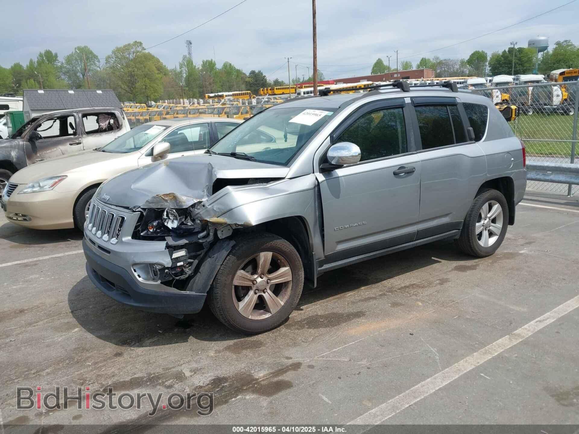 2014 JEEP COMPASS - VIN: 1C4NJCBB9ED754355 - Фото 2
