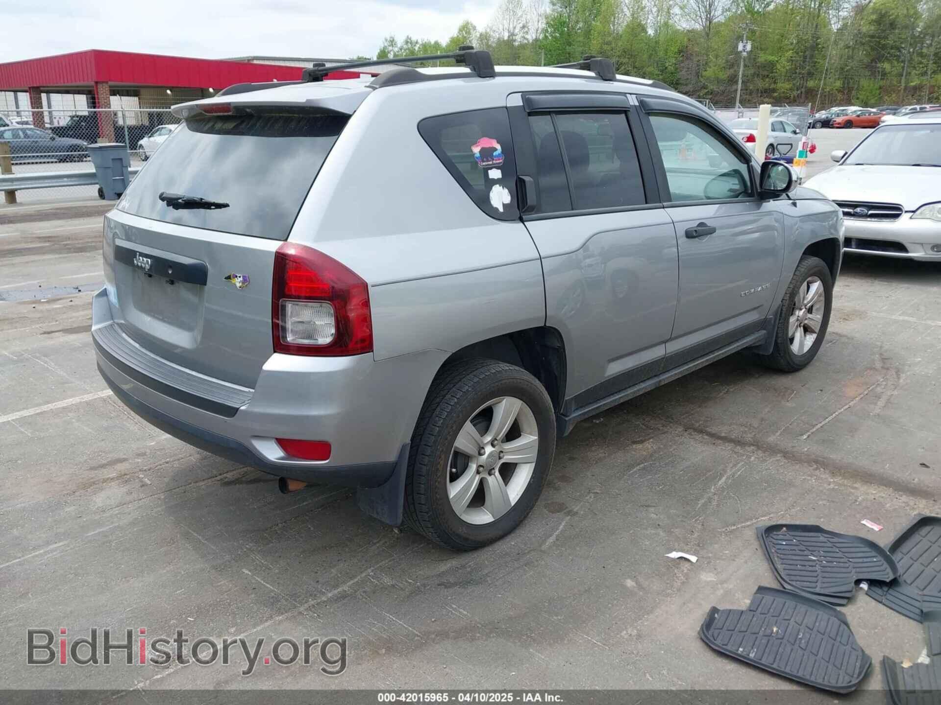 2014 JEEP COMPASS - VIN: 1C4NJCBB9ED754355 - Фото 4