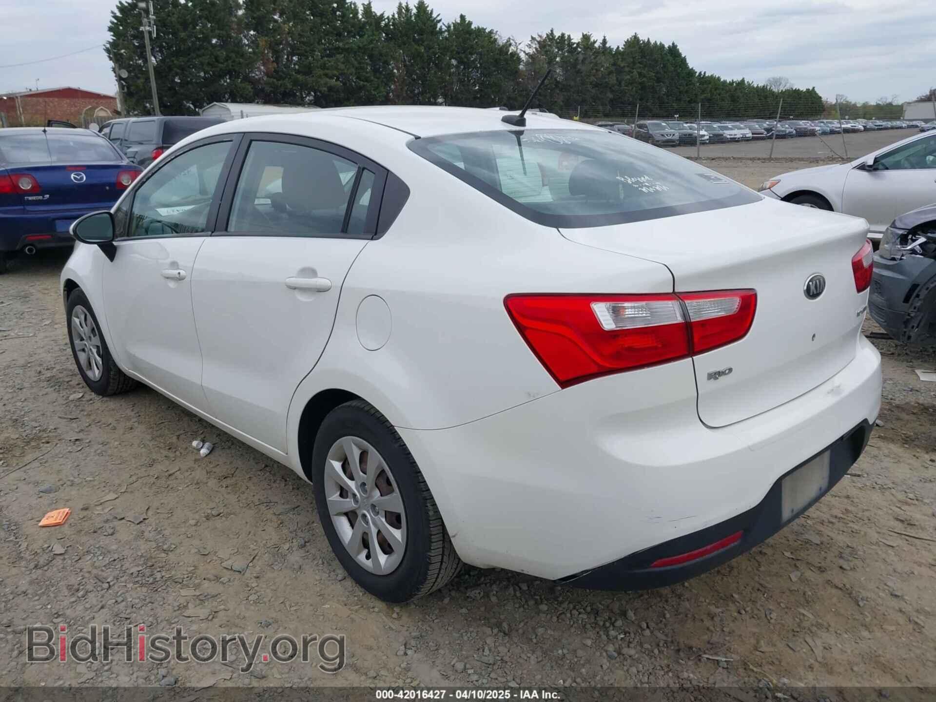 2013 KIA RIO - VIN: KNADN4A30D6243293 - Фото 3