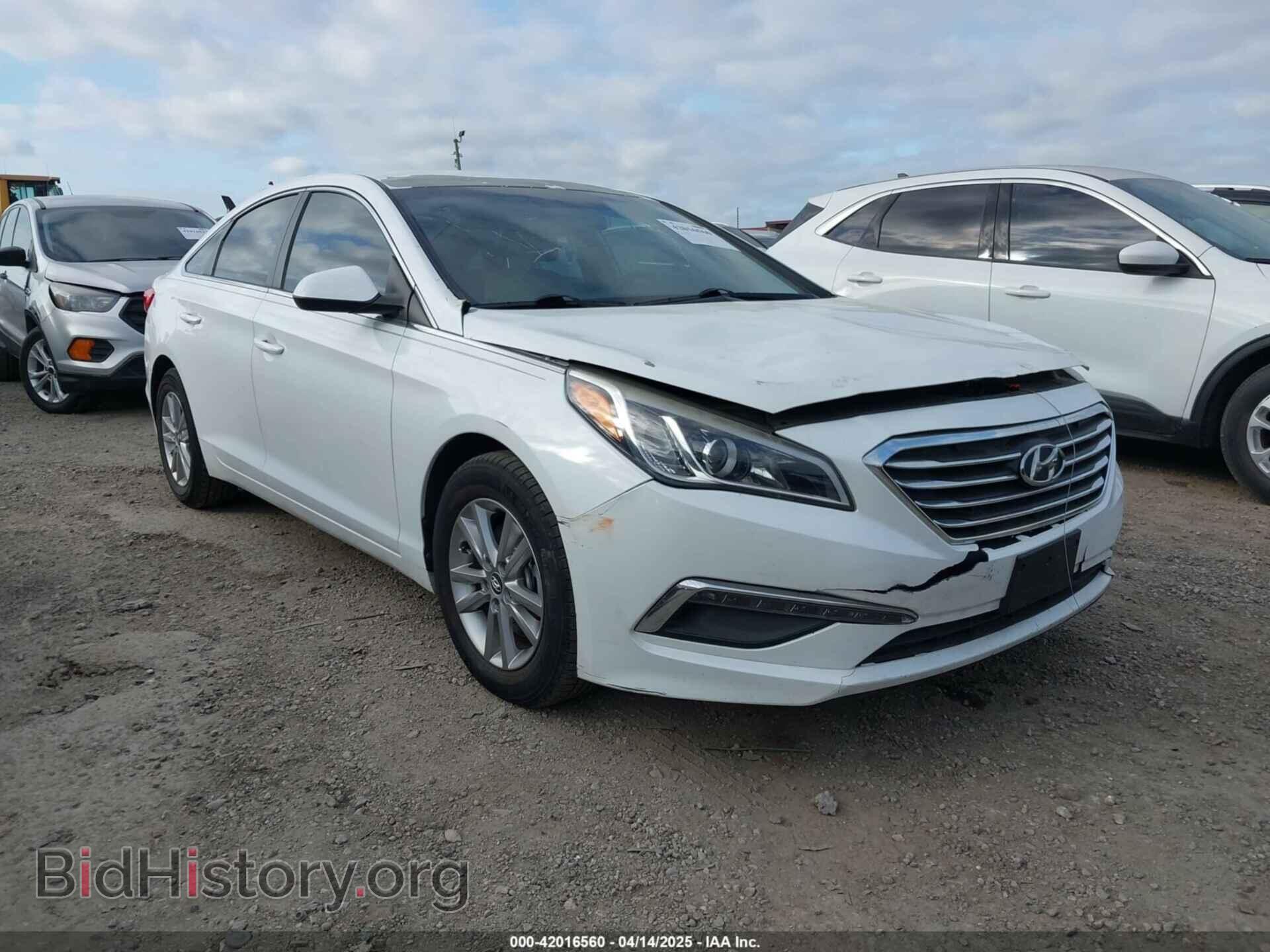 Фотография 5NPE24AF1FH257478 - HYUNDAI SONATA 2015