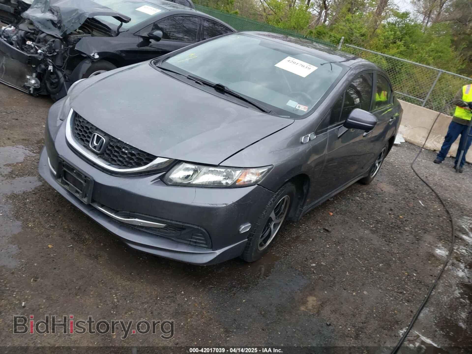 2015 HONDA CIVIC - VIN: 19XFB2F73FE219457 - Фото 2