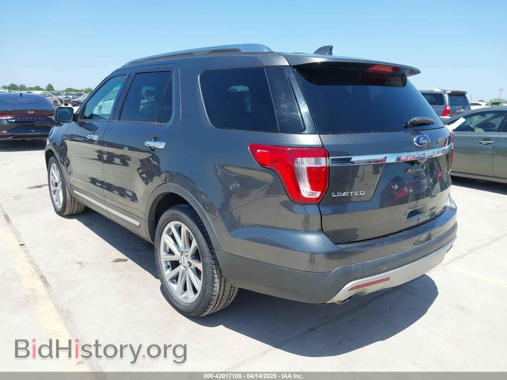 2016 FORD EXPLORER - VIN: 1FM5K7F89GGC90662 - Фото 3