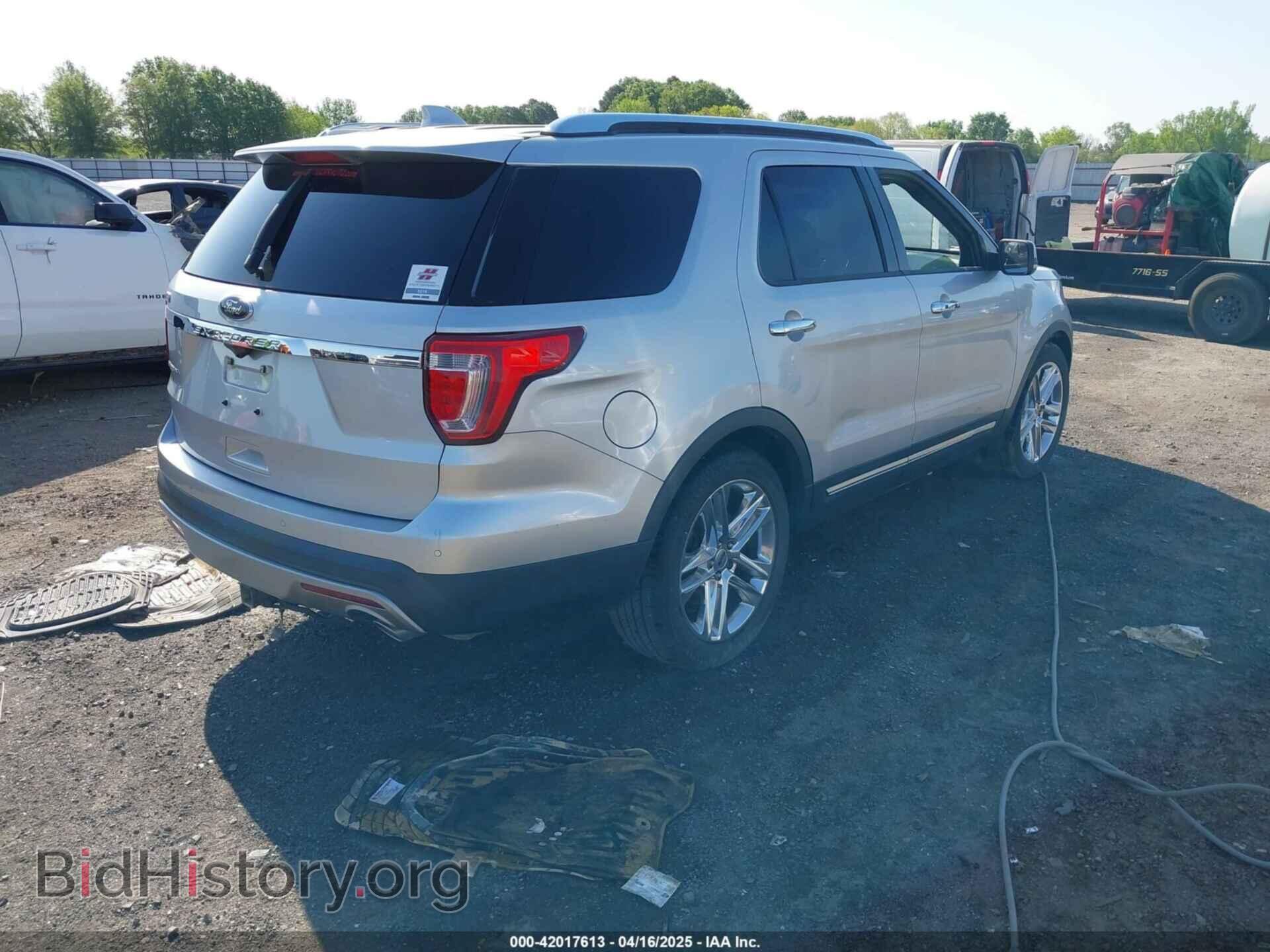 2017 FORD EXPLORER - VIN: 1FM5K7F81HGA11156 - Фото 4