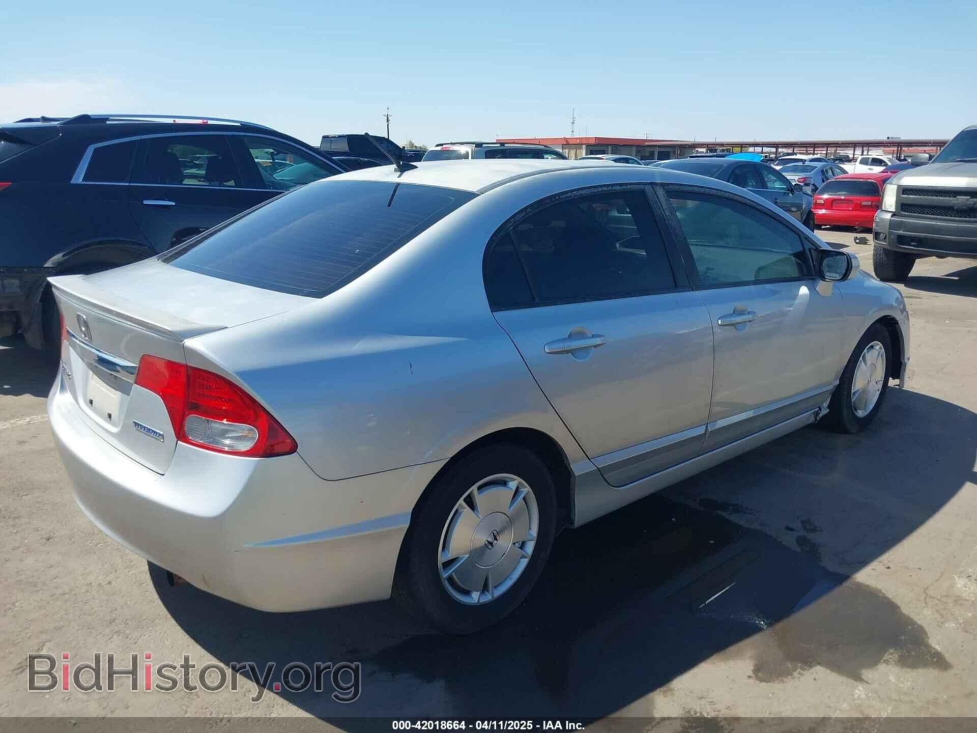 2010 HONDA CIVIC HYBRID - VIN: JHMFA3F25AS007712 - Фото 4