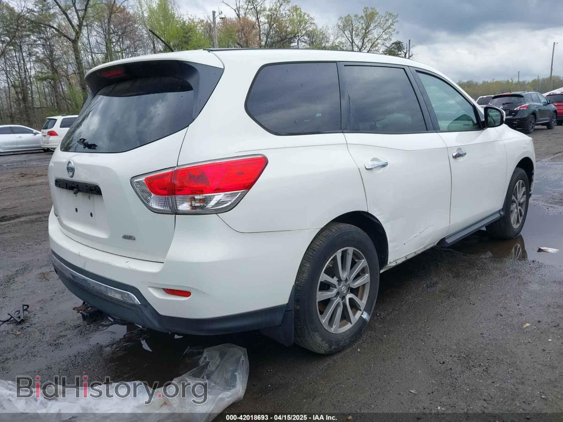 2013 NISSAN PATHFINDER - VIN: 5N1AR2MM2DC616205 - Фото 4