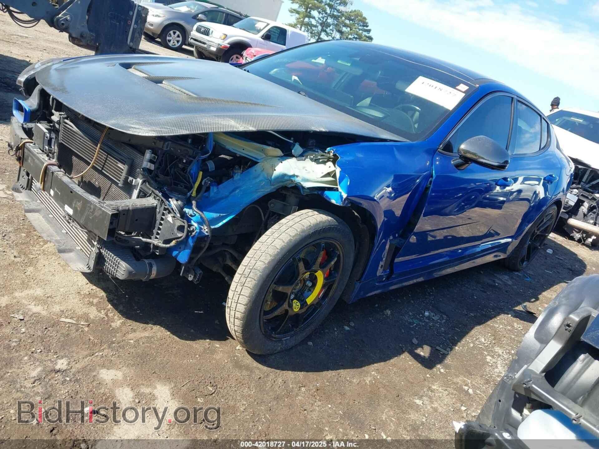 2020 KIA STINGER - VIN: KNAE55LC5L6084695 - Фото 2