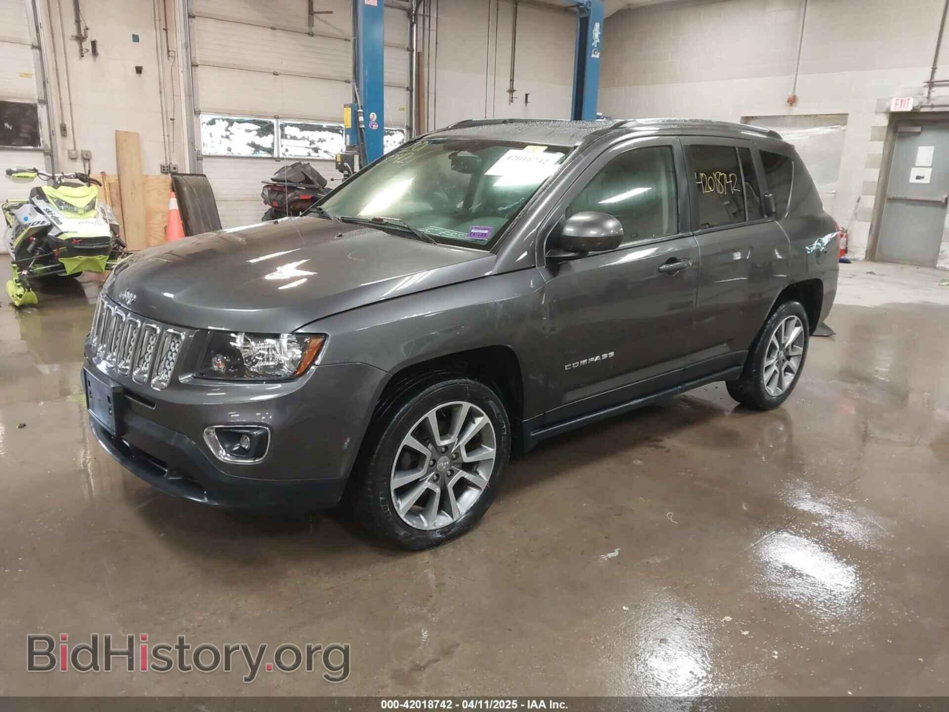 2016 JEEP COMPASS - VIN: 1C4NJDEB2GD802461 - Фото 2