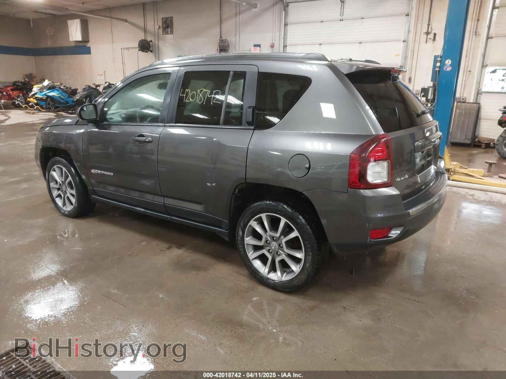 2016 JEEP COMPASS - VIN: 1C4NJDEB2GD802461 - Фото 3