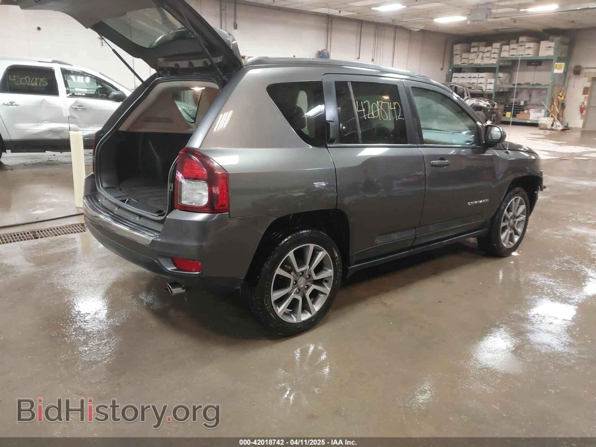 2016 JEEP COMPASS - VIN: 1C4NJDEB2GD802461 - Фото 4