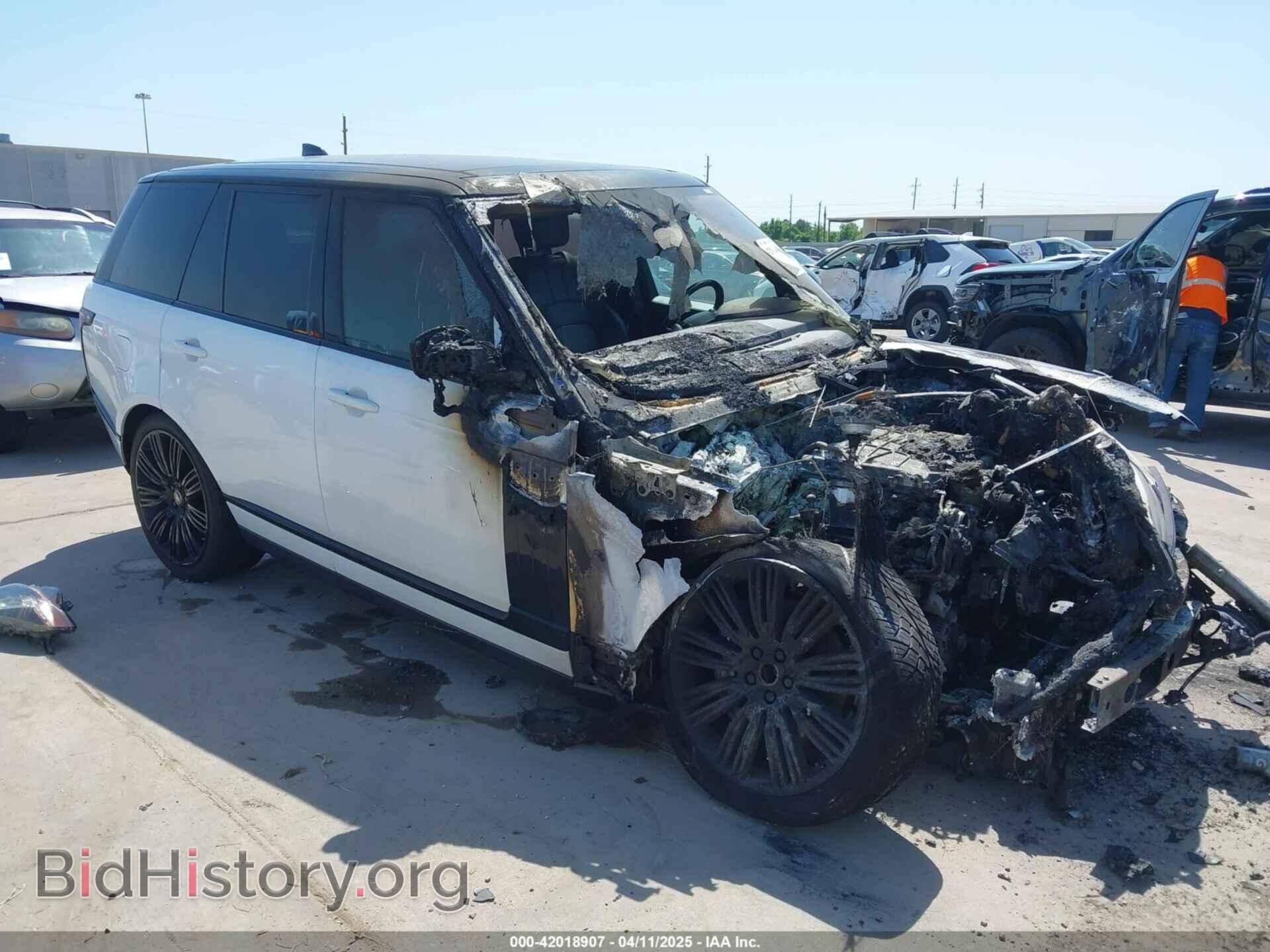 Фотография SALGS2RE7JA392241 - LAND ROVER RANGE ROVER 2018
