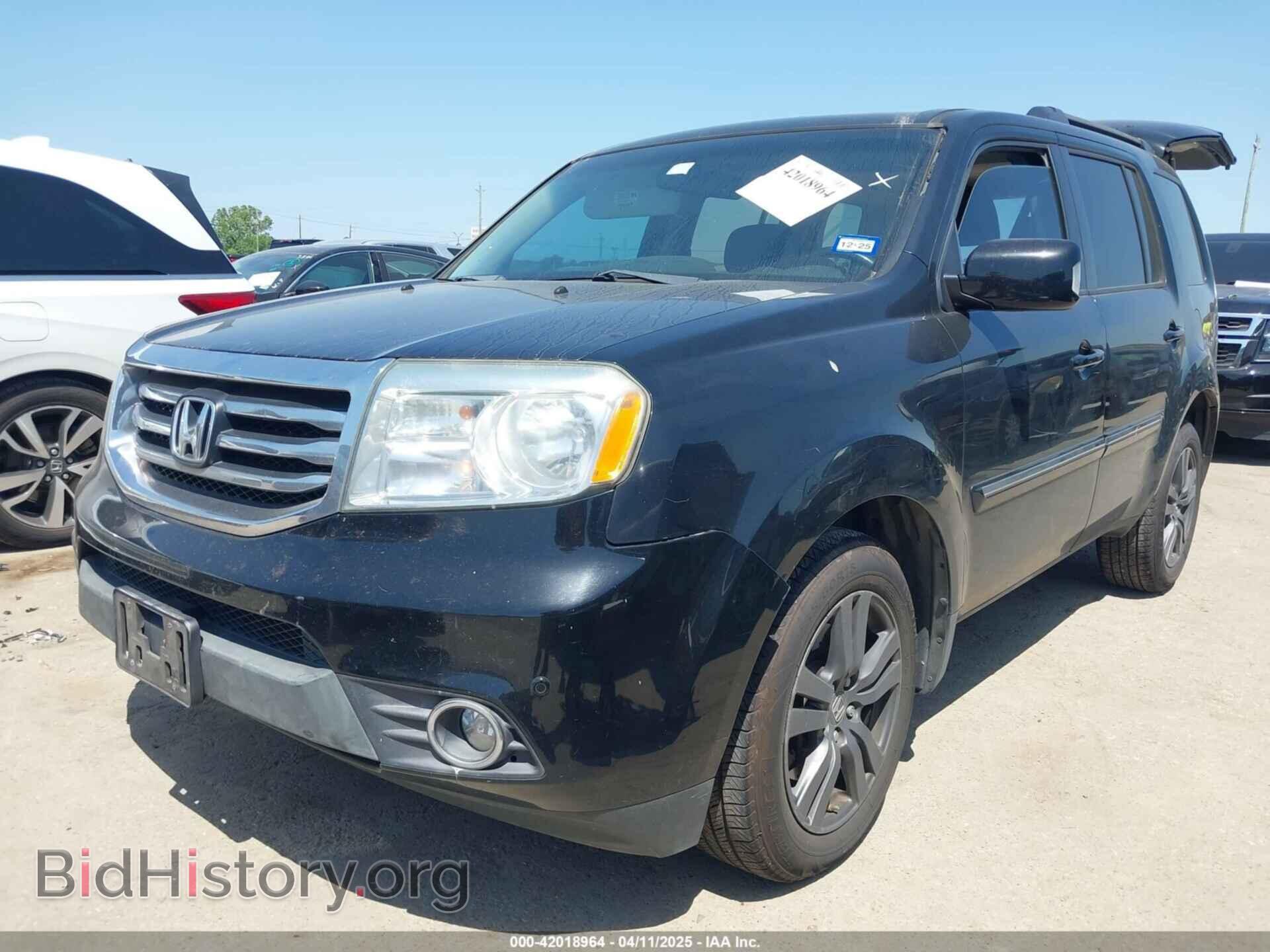 2014 HONDA PILOT - VIN: 5FNYF3H98EB022651 - Фото 2