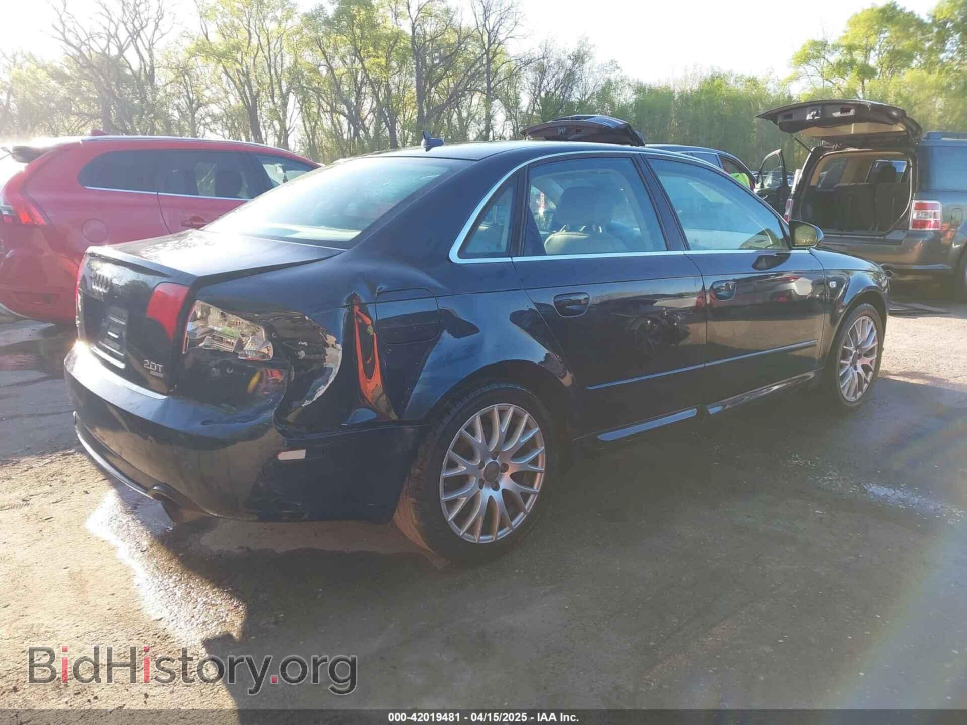 2008 AUDI A4 - VIN: WAUDF78E38A135209 - Фото 4