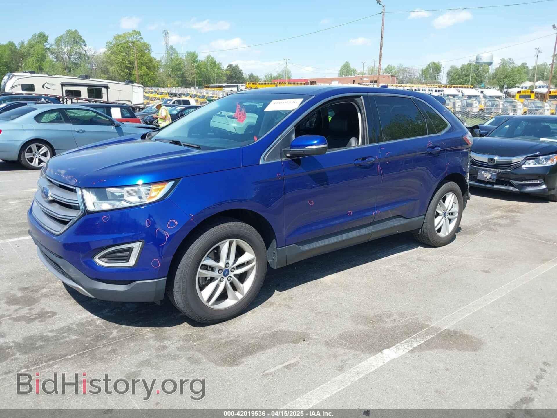2015 FORD EDGE - VIN: 2FMTK4J96FBB71480 - Фото 2