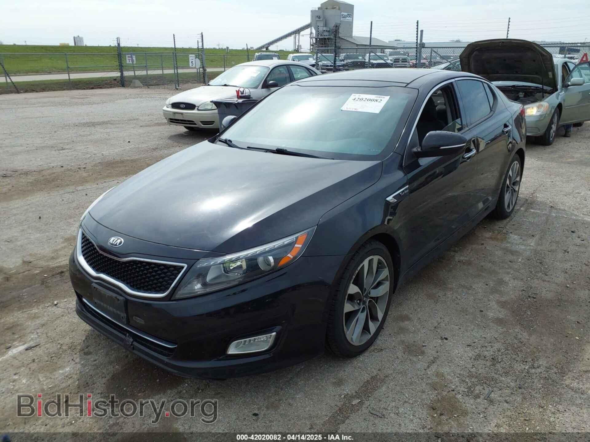 2014 KIA OPTIMA - VIN: 5XXGR4A66EG307497 - Фото 2