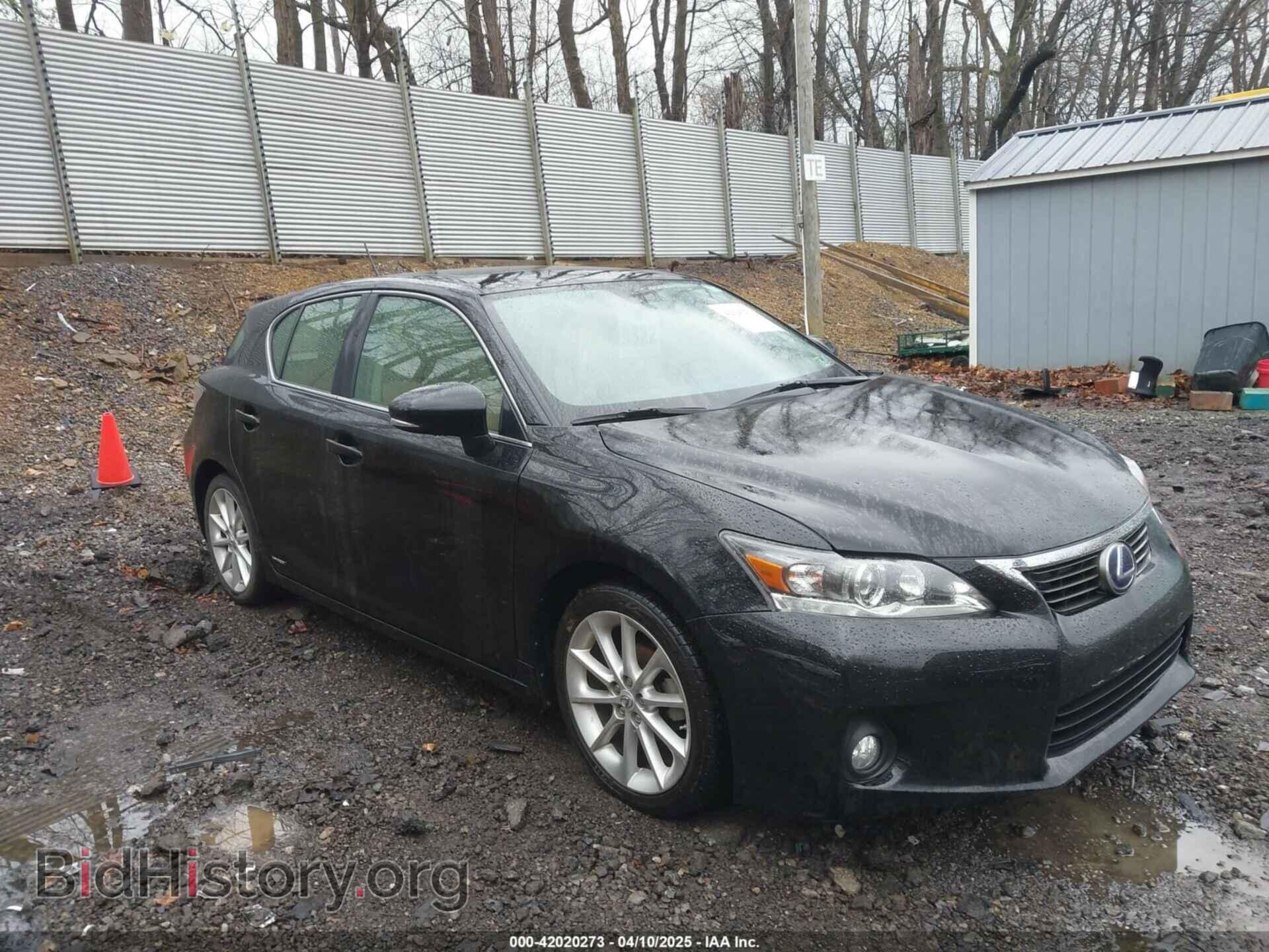 Photo JTHKD5BH3C2100419 - LEXUS CT 200H 2012