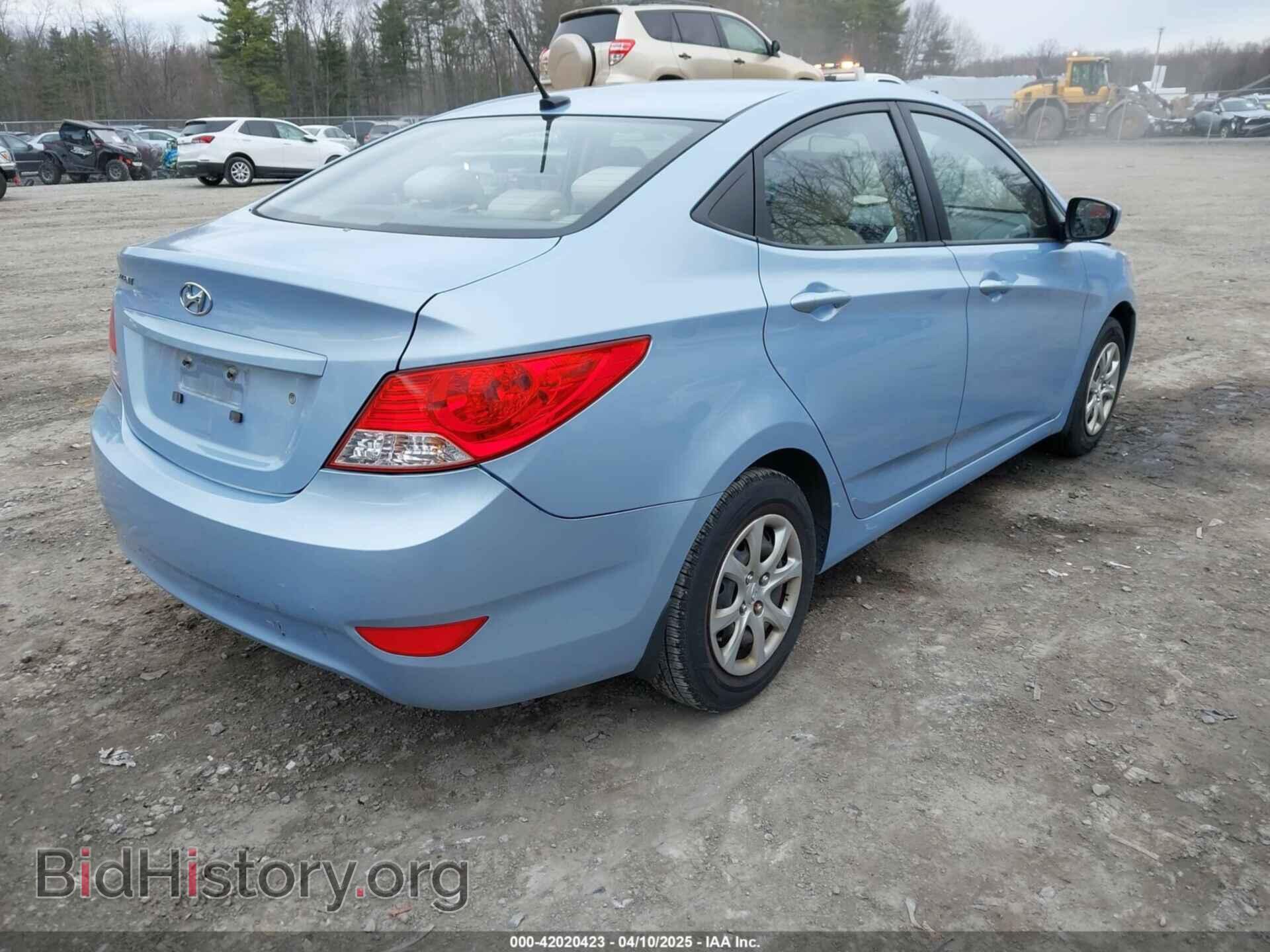 2012 HYUNDAI ACCENT - VIN: KMHCT4AE9CU158285 - Фото 4