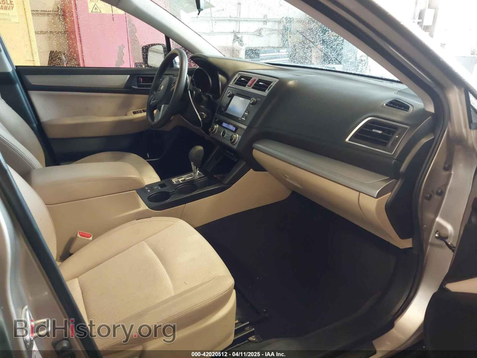 2015 SUBARU OUTBACK - VIN: 4S4BSAACXF3295161 - Фото 5