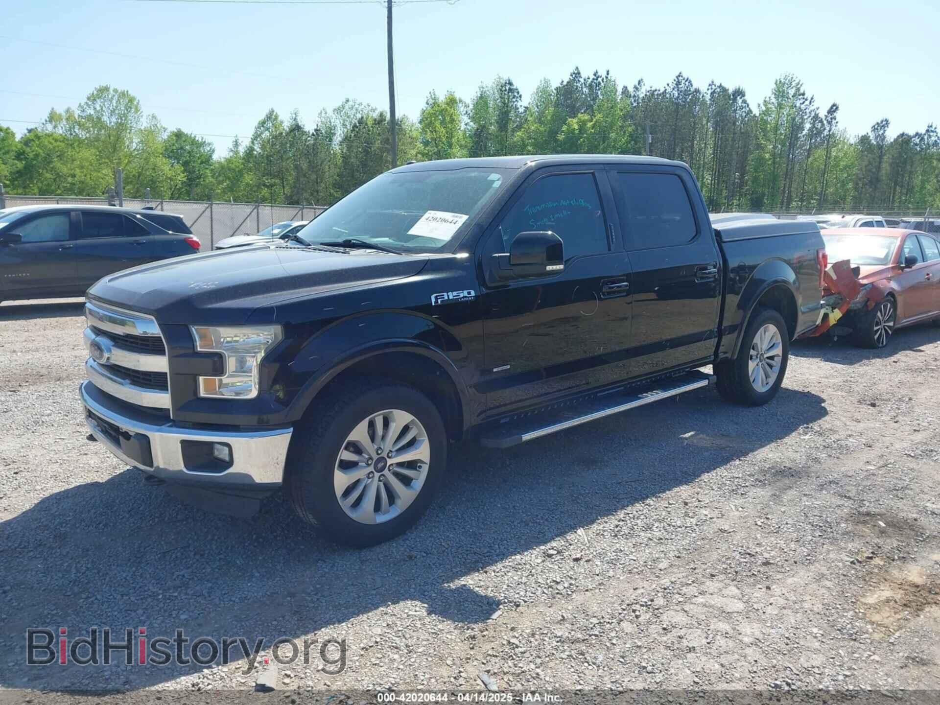 2016 FORD F-150 - VIN: 1FTEW1EG7GFA96829 - Фото 2