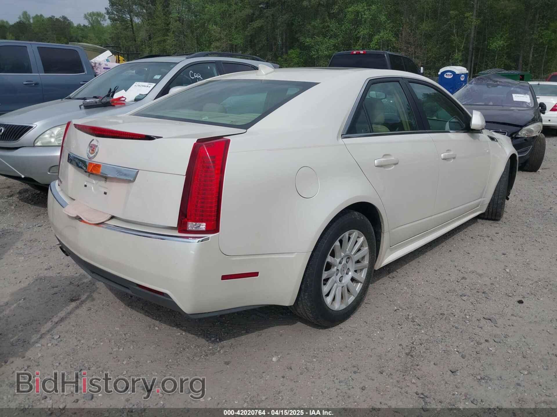 2012 CADILLAC CTS - VIN: 1G6DF5E55C0127450 - Фото 4