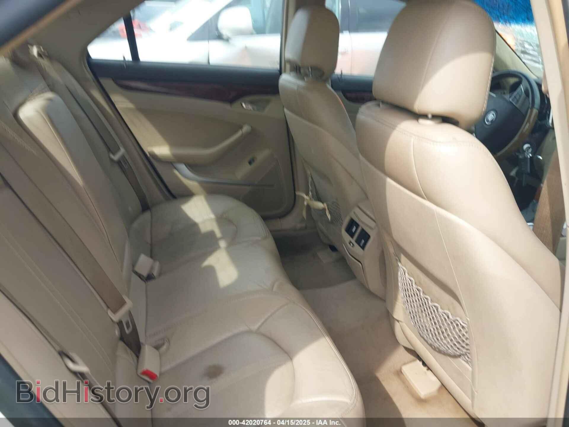 2012 CADILLAC CTS - VIN: 1G6DF5E55C0127450 - Фото 8