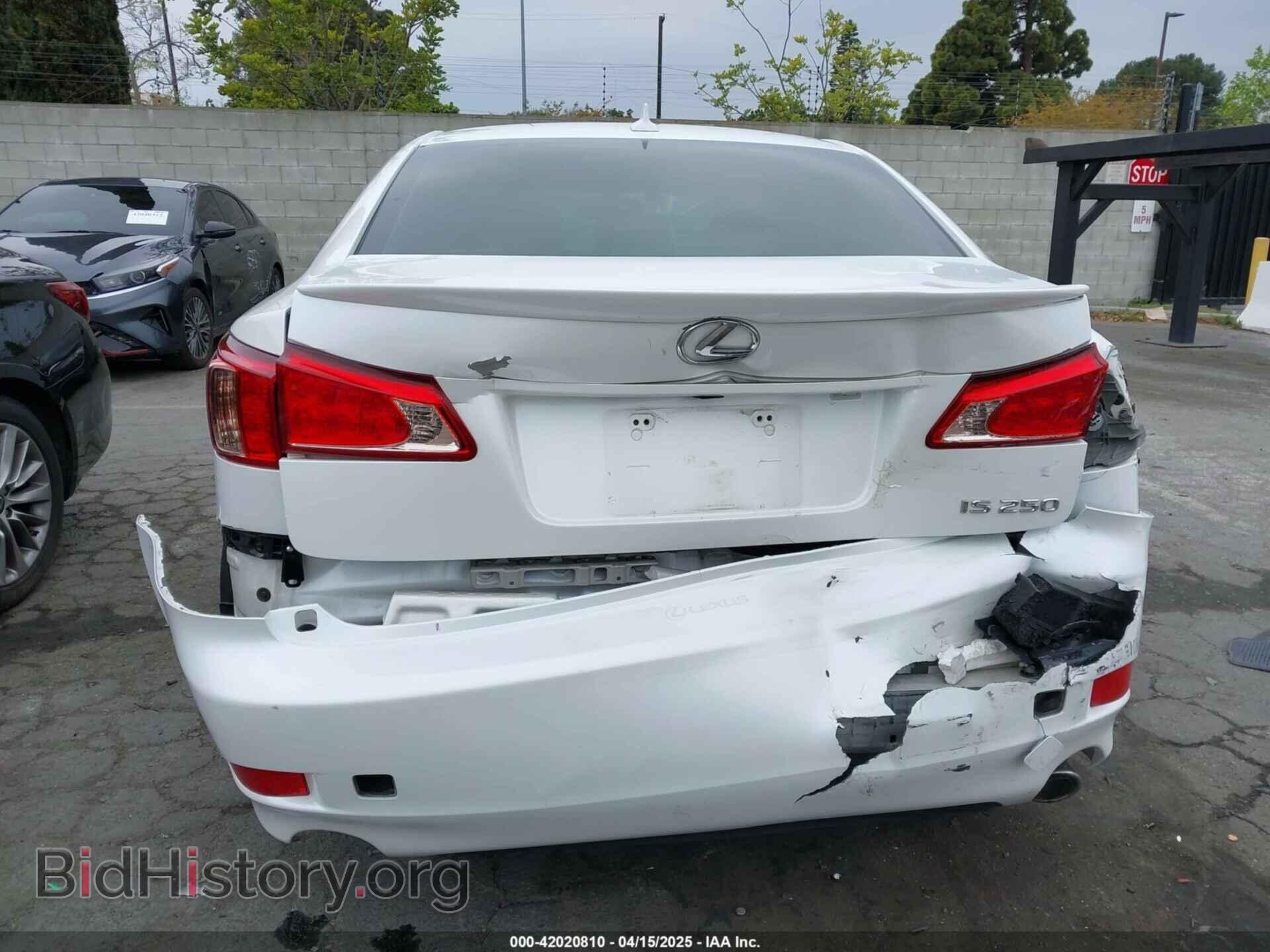 2012 LEXUS IS 250 - VIN: JTHBF5C26C5170533 - Фото 6