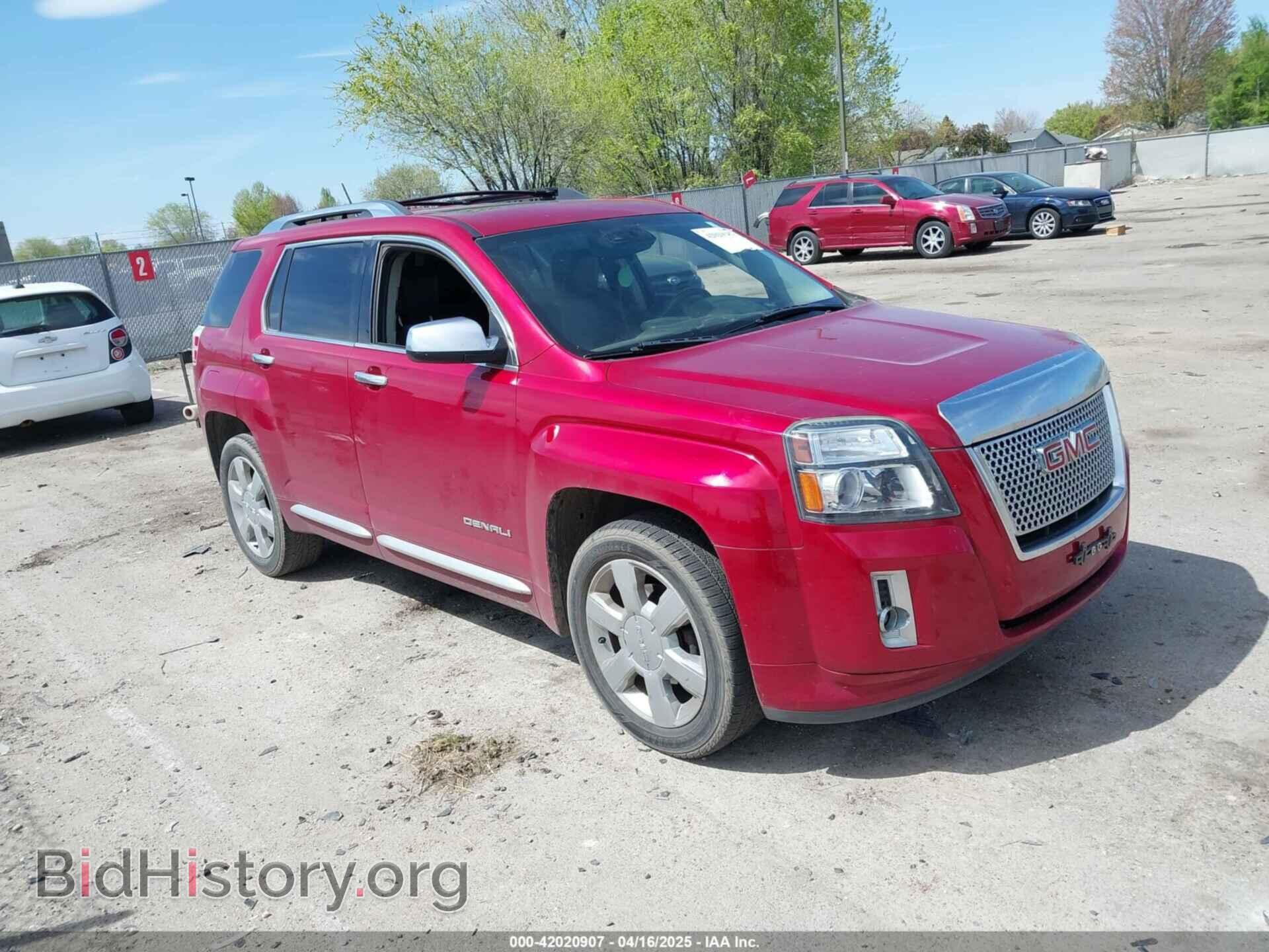 Фотография 2GKFLZE35D6408262 - GMC TERRAIN 2013