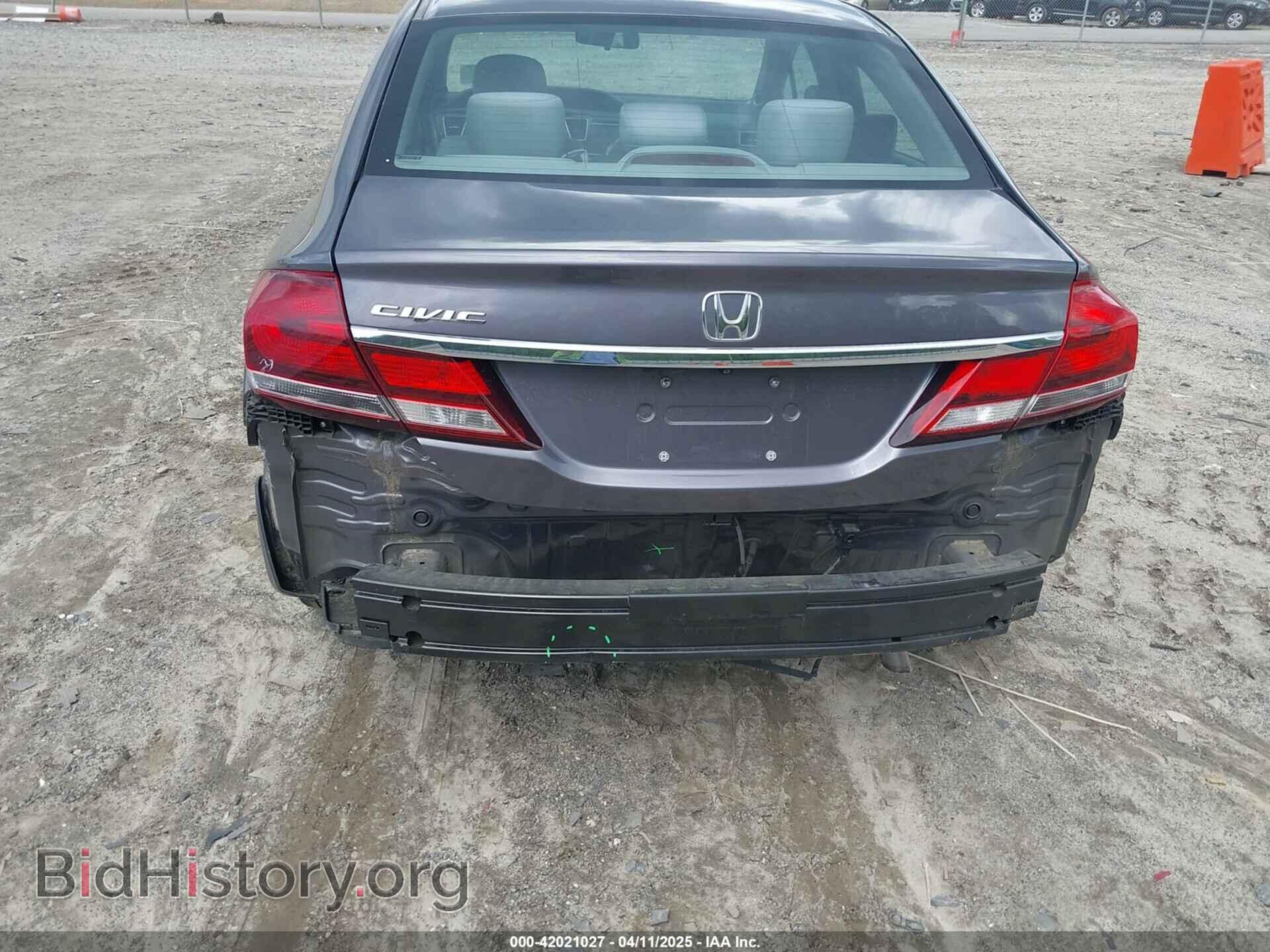 2015 HONDA CIVIC - VIN: 19XFB2F87FE015351 - Фото 6