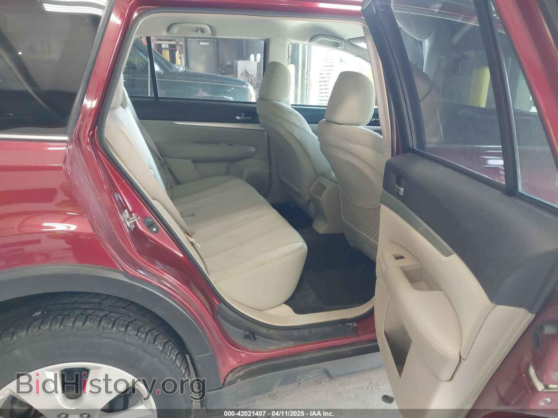2011 SUBARU OUTBACK - VIN: 4S4BRBBC6B3408968 - Фото 8