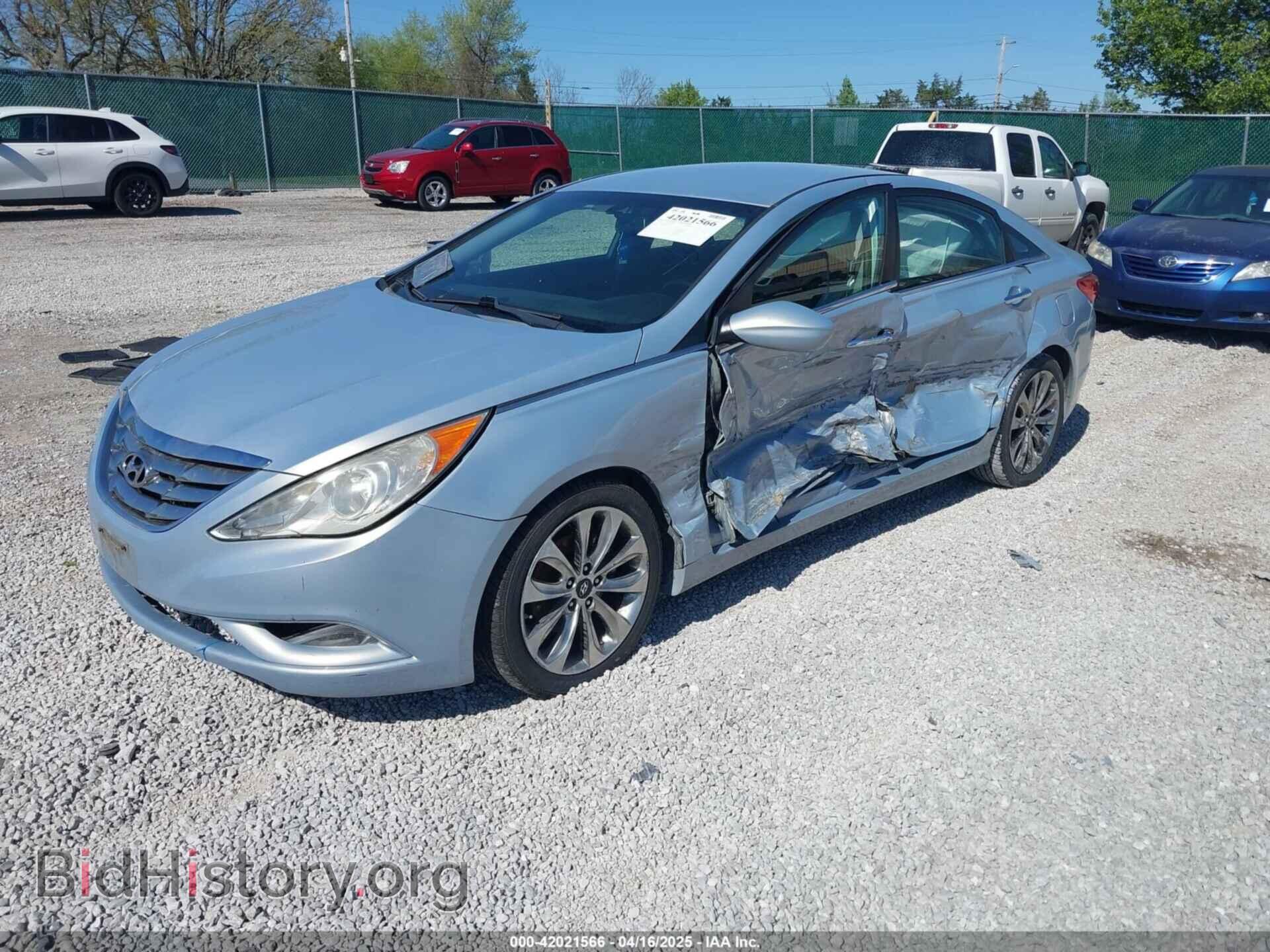 2012 HYUNDAI SONATA - VIN: 5NPEC4AC7CH345157 - Фото 2