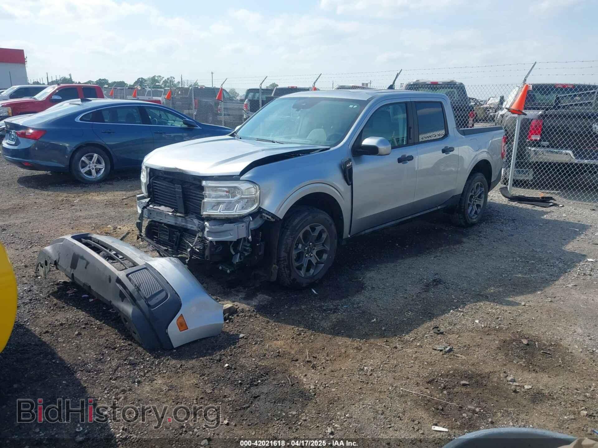 2022 FORD MAVERICK - VIN: 3FTTW8E94NRA01600 - Фото 2