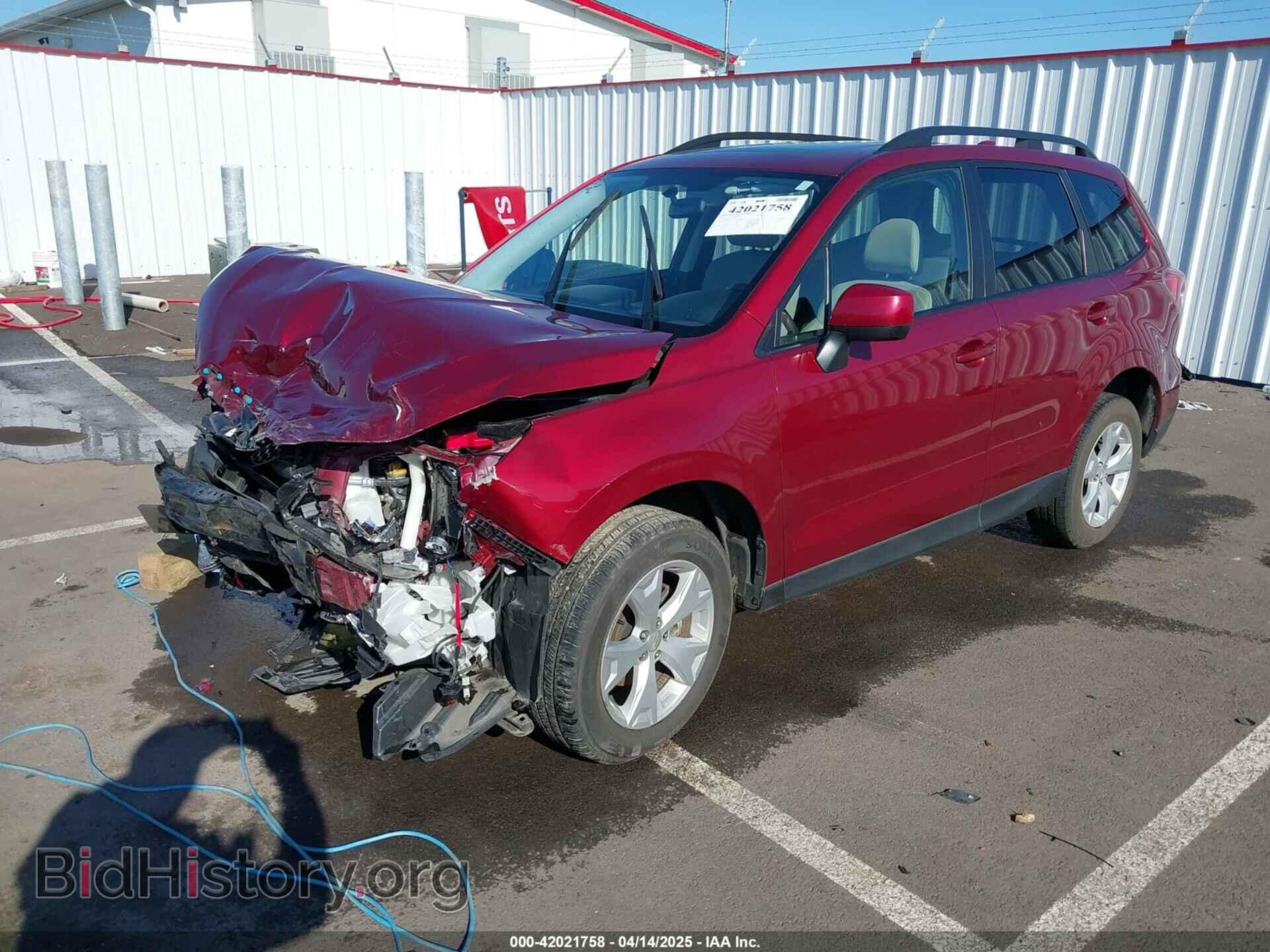 2016 SUBARU FORESTER - VIN: JF2SJADC3GH566182 - Фото 2