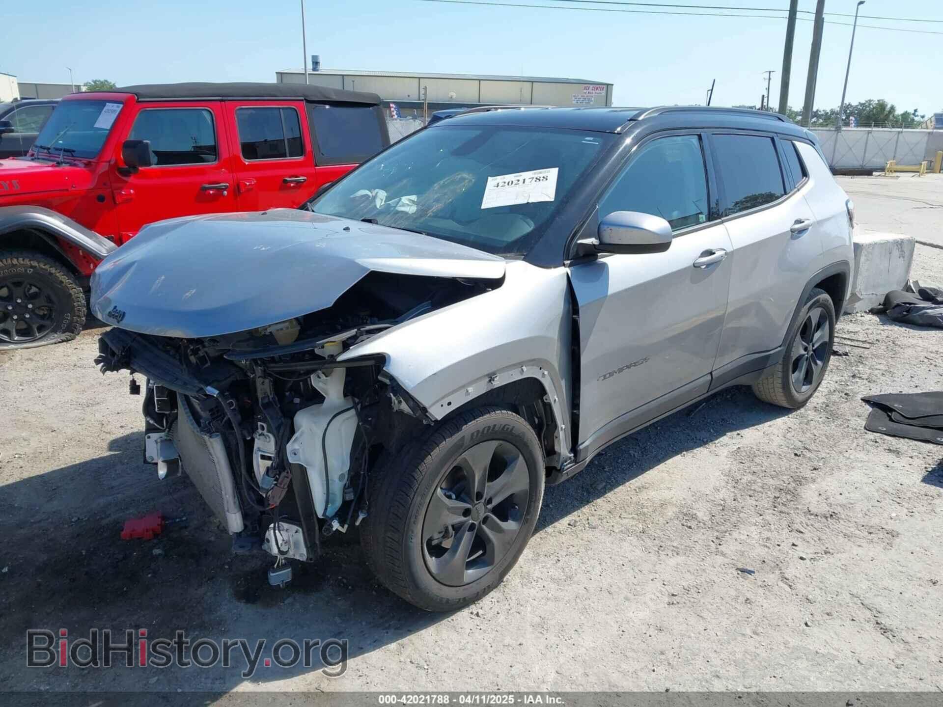 2021 JEEP COMPASS - VIN: 3C4NJCBB5MT509187 - Фото 2