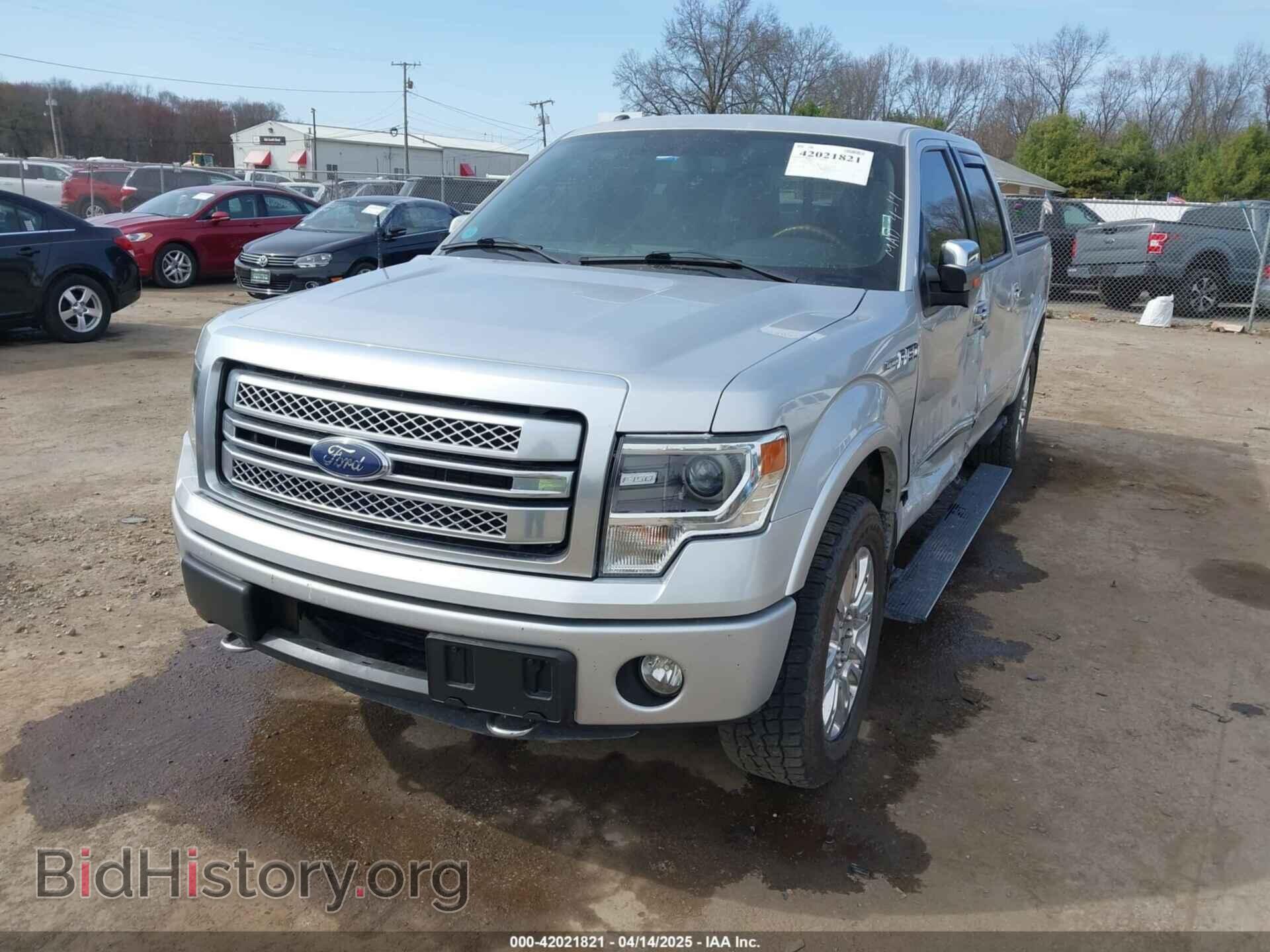 2013 FORD F-150 - VIN: 1FTFW1ET7DFD38659 - Фото 2