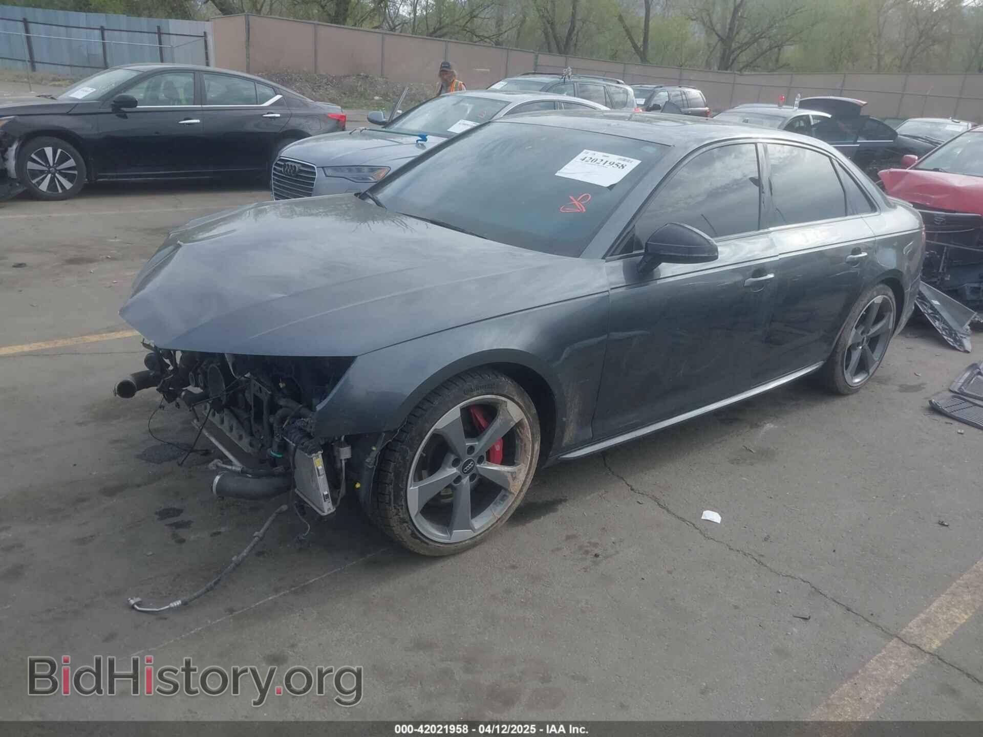 2019 AUDI S4 - VIN: WAUB4AF47KA030040 - Фото 2