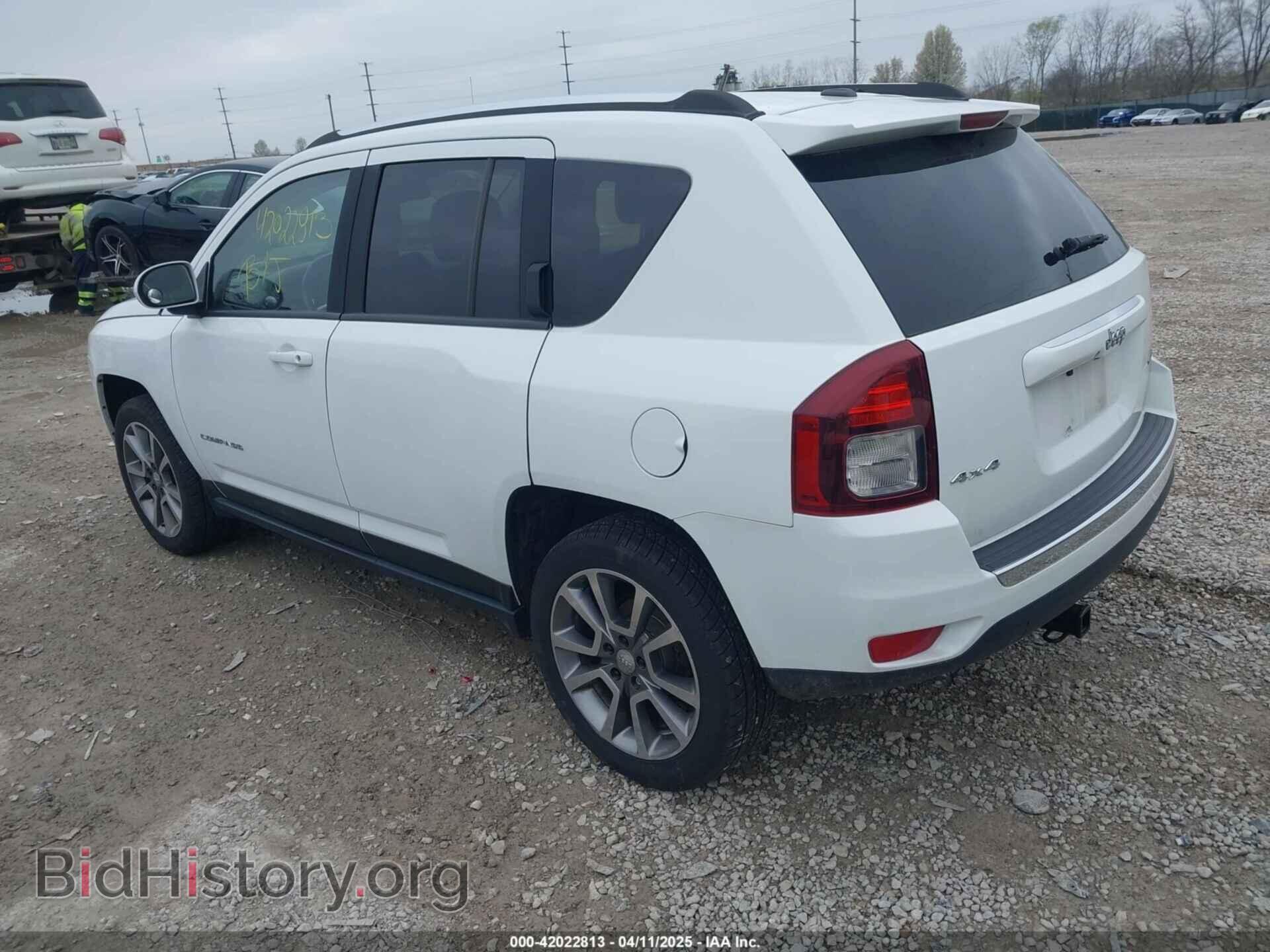 2016 JEEP COMPASS - VIN: 1C4NJDEB6GD534157 - Фото 3