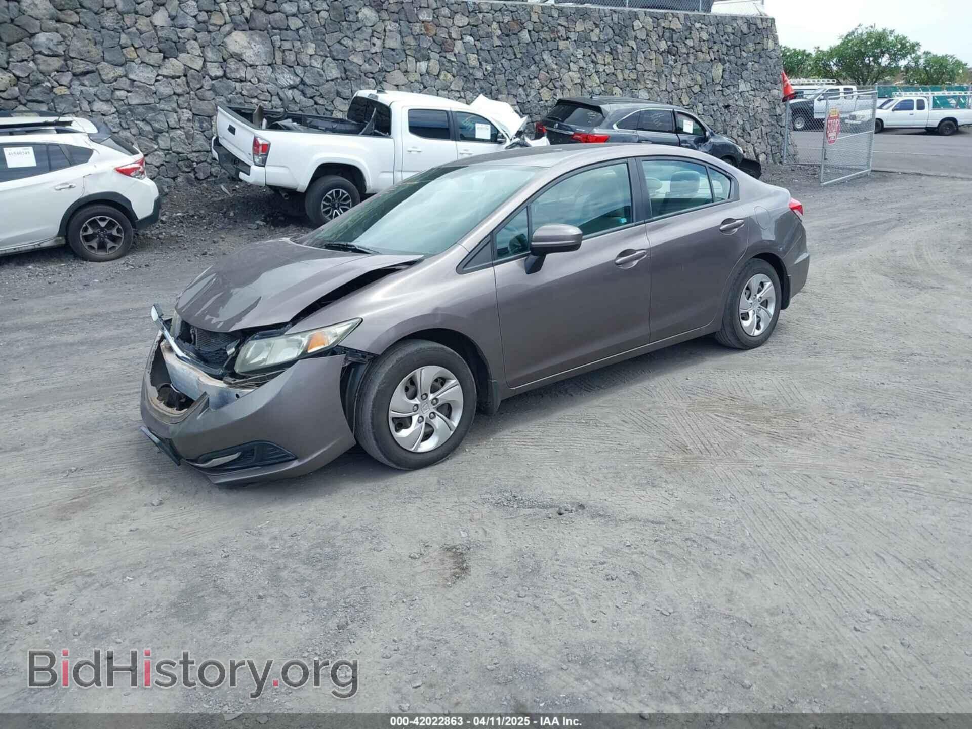 2014 HONDA CIVIC - VIN: 19XFB2F56EE046336 - Фото 2