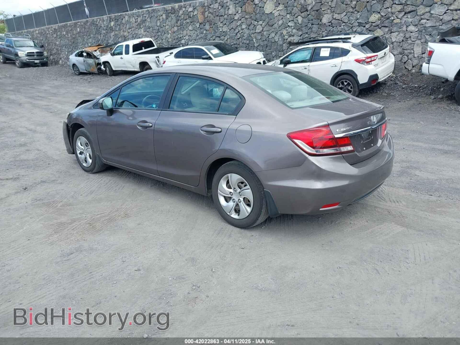 2014 HONDA CIVIC - VIN: 19XFB2F56EE046336 - Фото 3