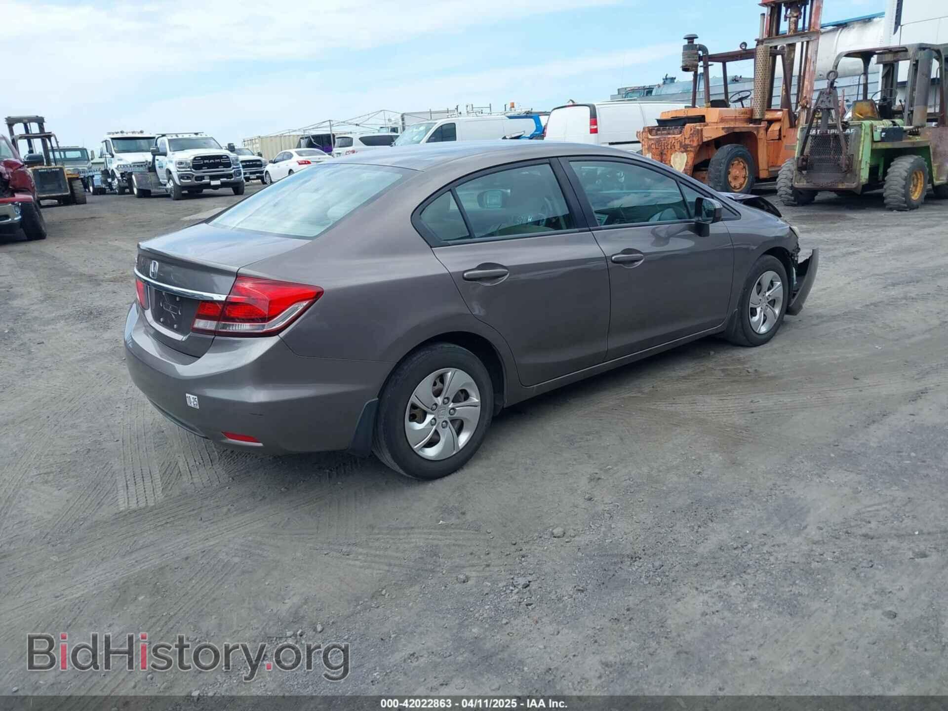 2014 HONDA CIVIC - VIN: 19XFB2F56EE046336 - Фото 4