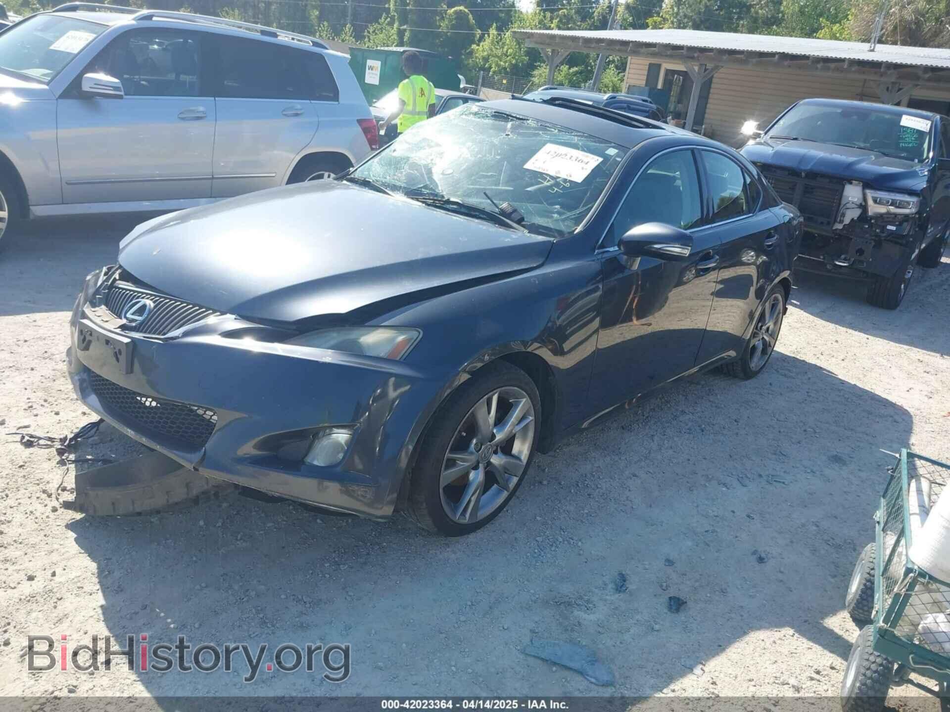 2010 LEXUS IS 250 - VIN: JTHBF5C25A5109624 - Фото 2