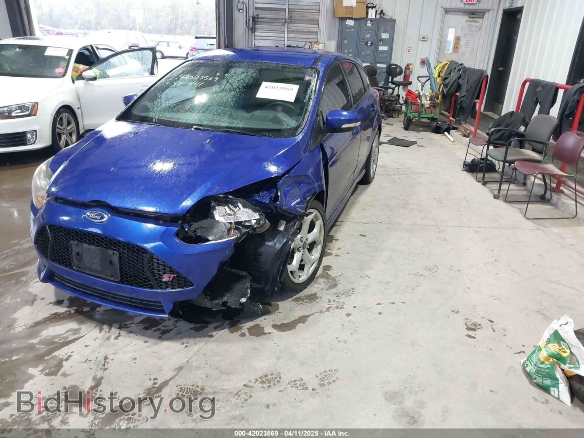 2014 FORD FOCUS ST - VIN: 1FADP3L90EL387802 - Фото 2