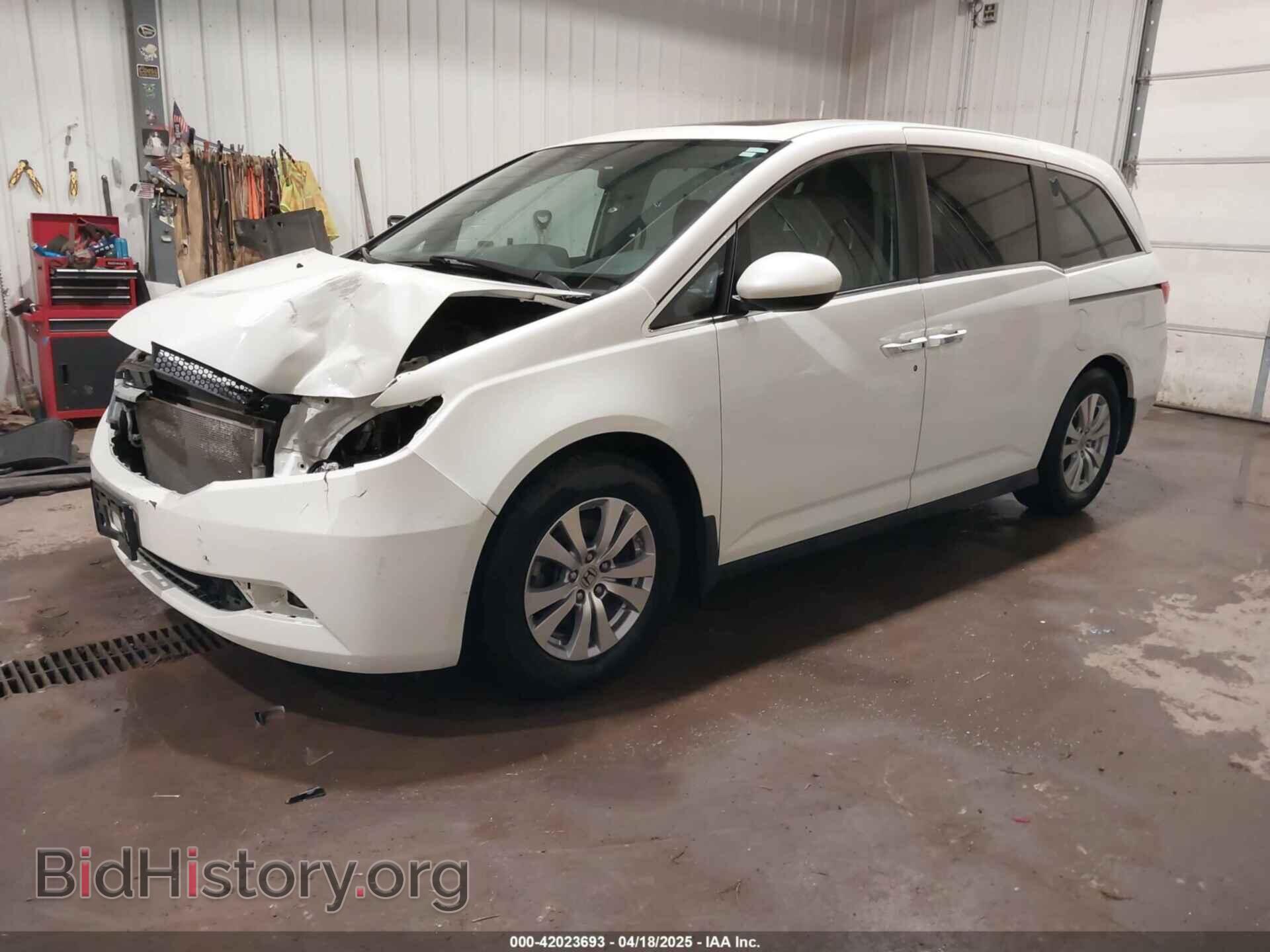 2017 HONDA ODYSSEY - VIN: 5FNRL5H67HB006850 - Фото 2