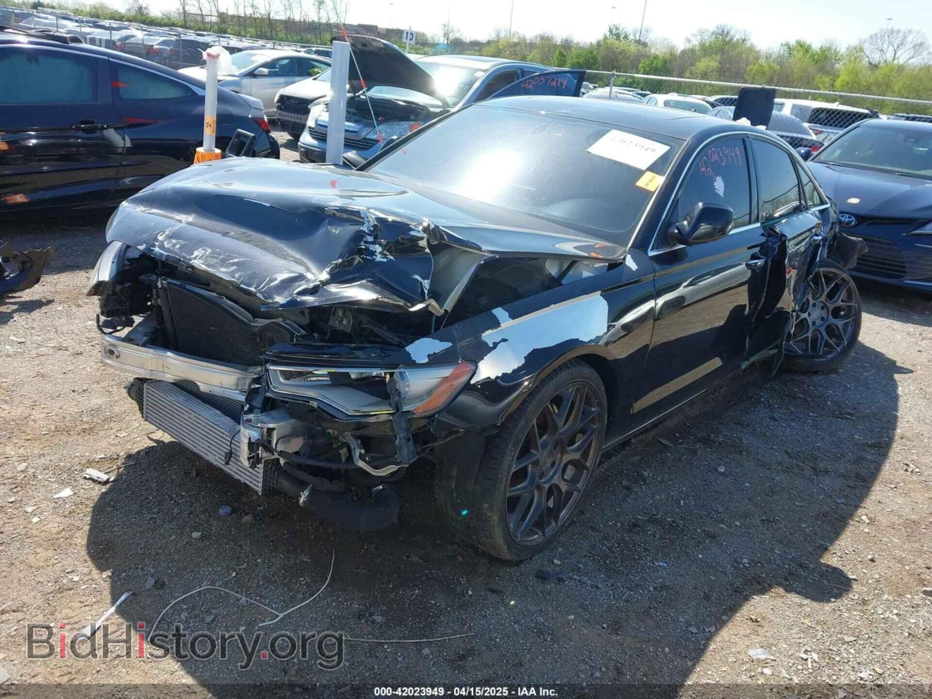 2013 AUDI A6 - VIN: WAUDFAFC5DN056383 - Фото 2