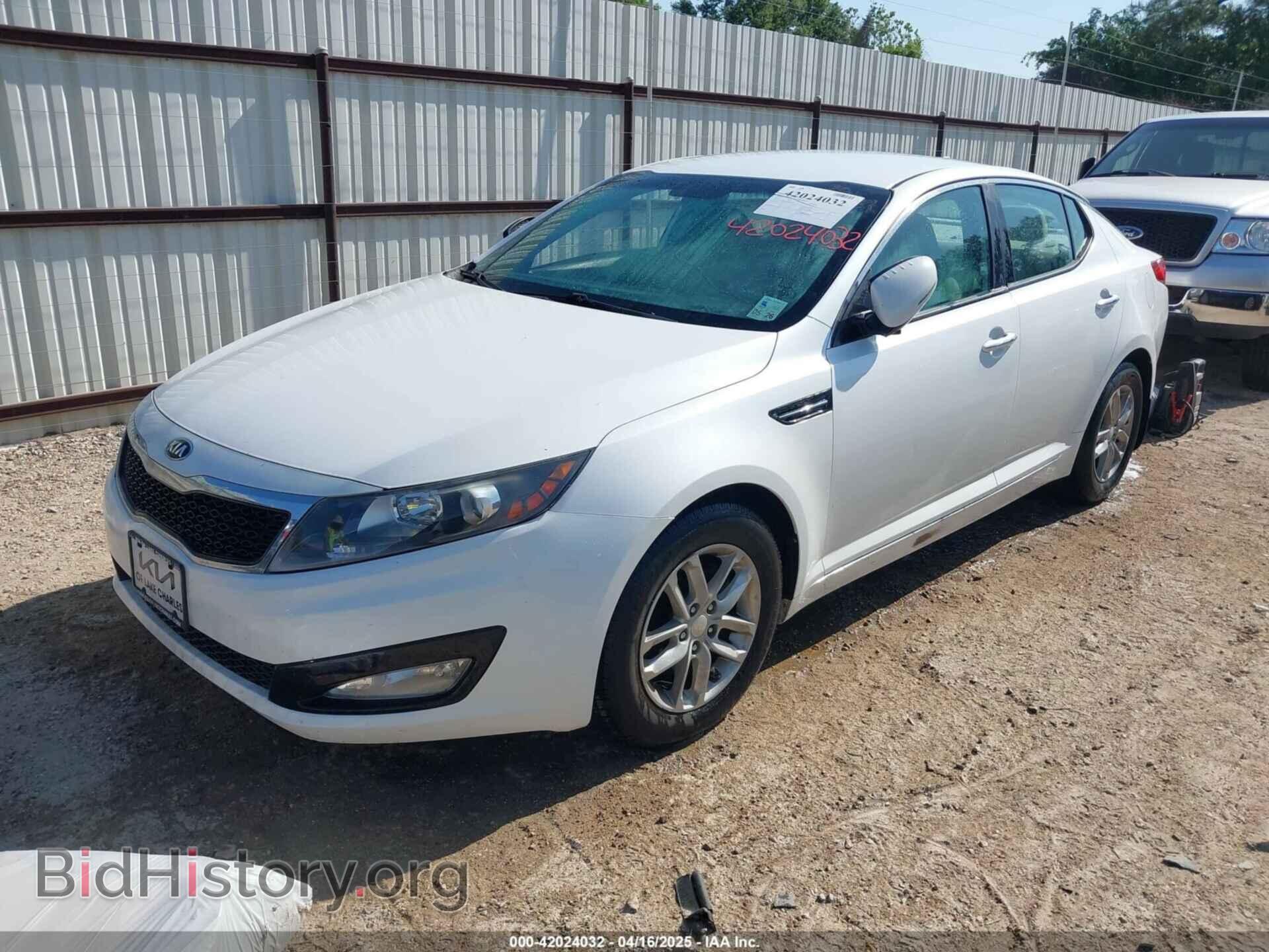2013 KIA OPTIMA - VIN: KNAGM4A79D5374408 - Фото 2