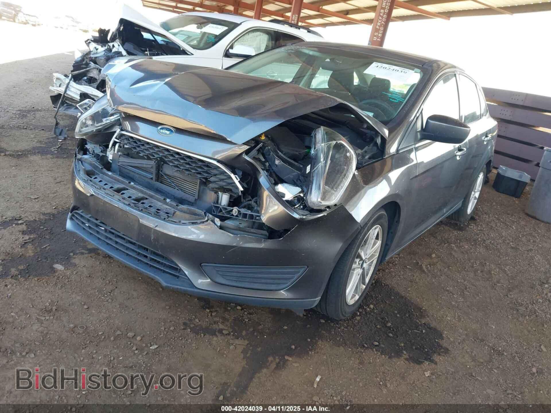 2018 FORD FOCUS - VIN: 1FADP3F23JL250202 - Фото 2